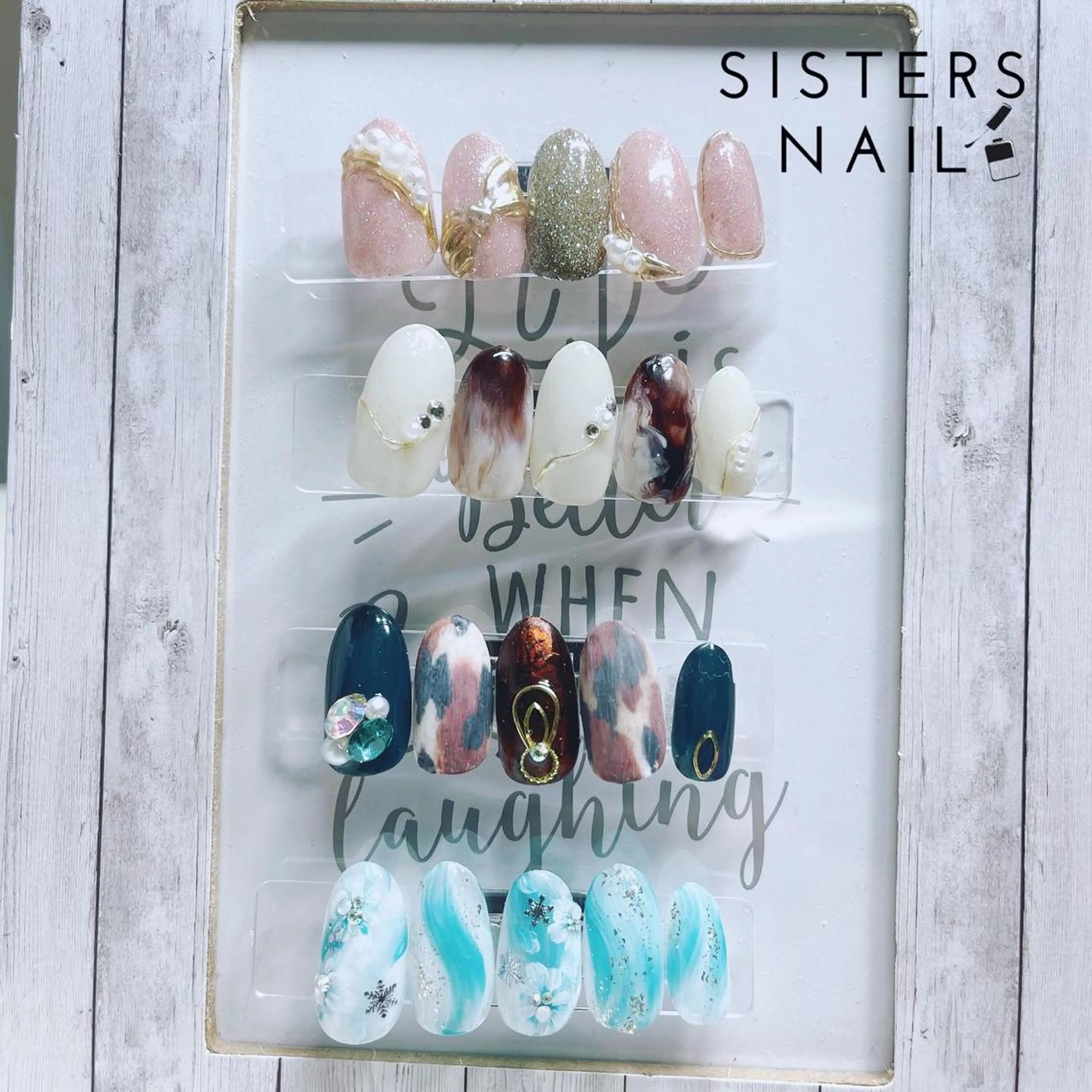 ネイル ハンドネイル ハンドケア sisters nail.fのネイルデザイン
