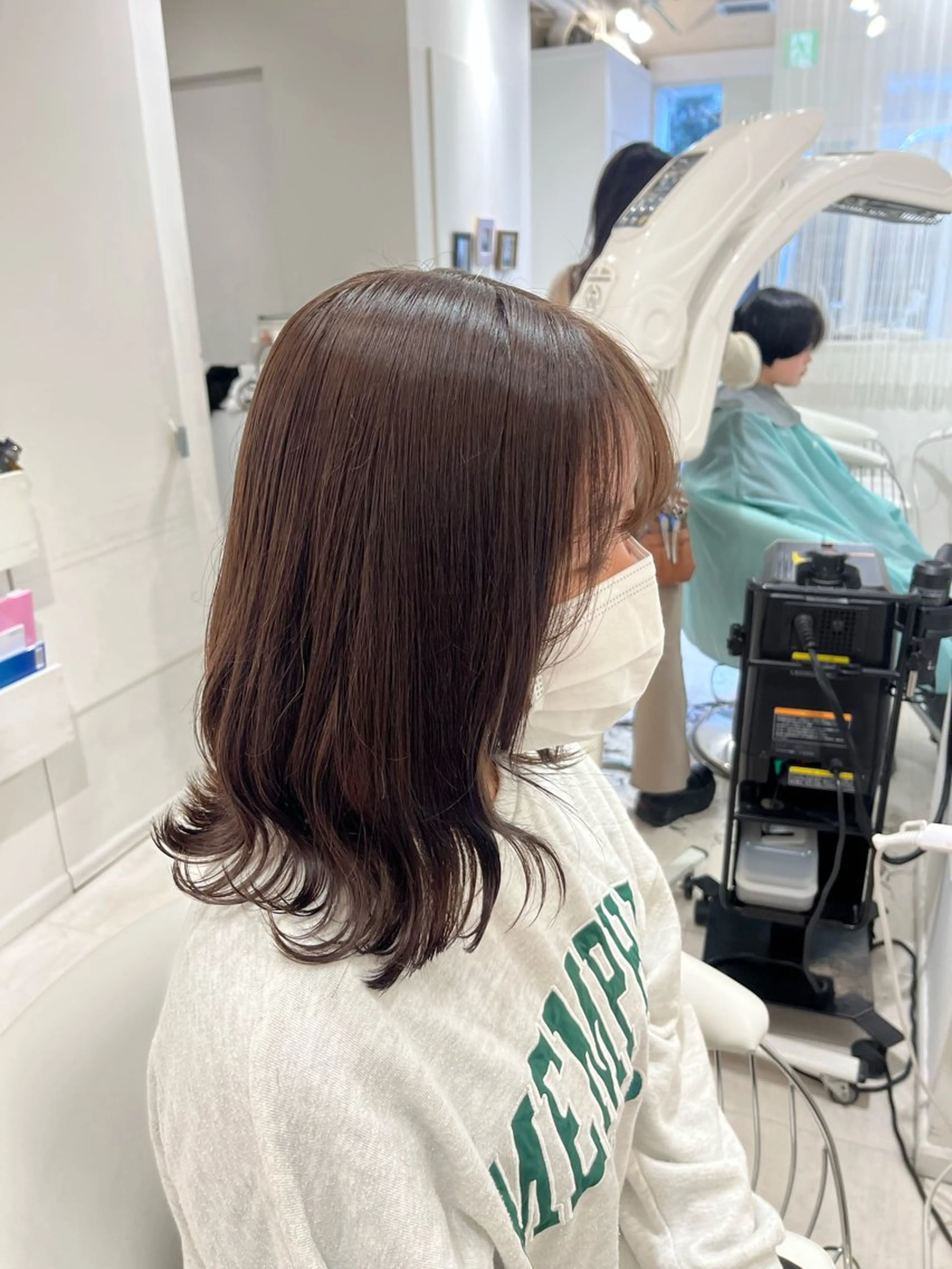 ミディアム カラー ParveMix￤ 🩰‎🤍大賀さつきのヘアスタイル