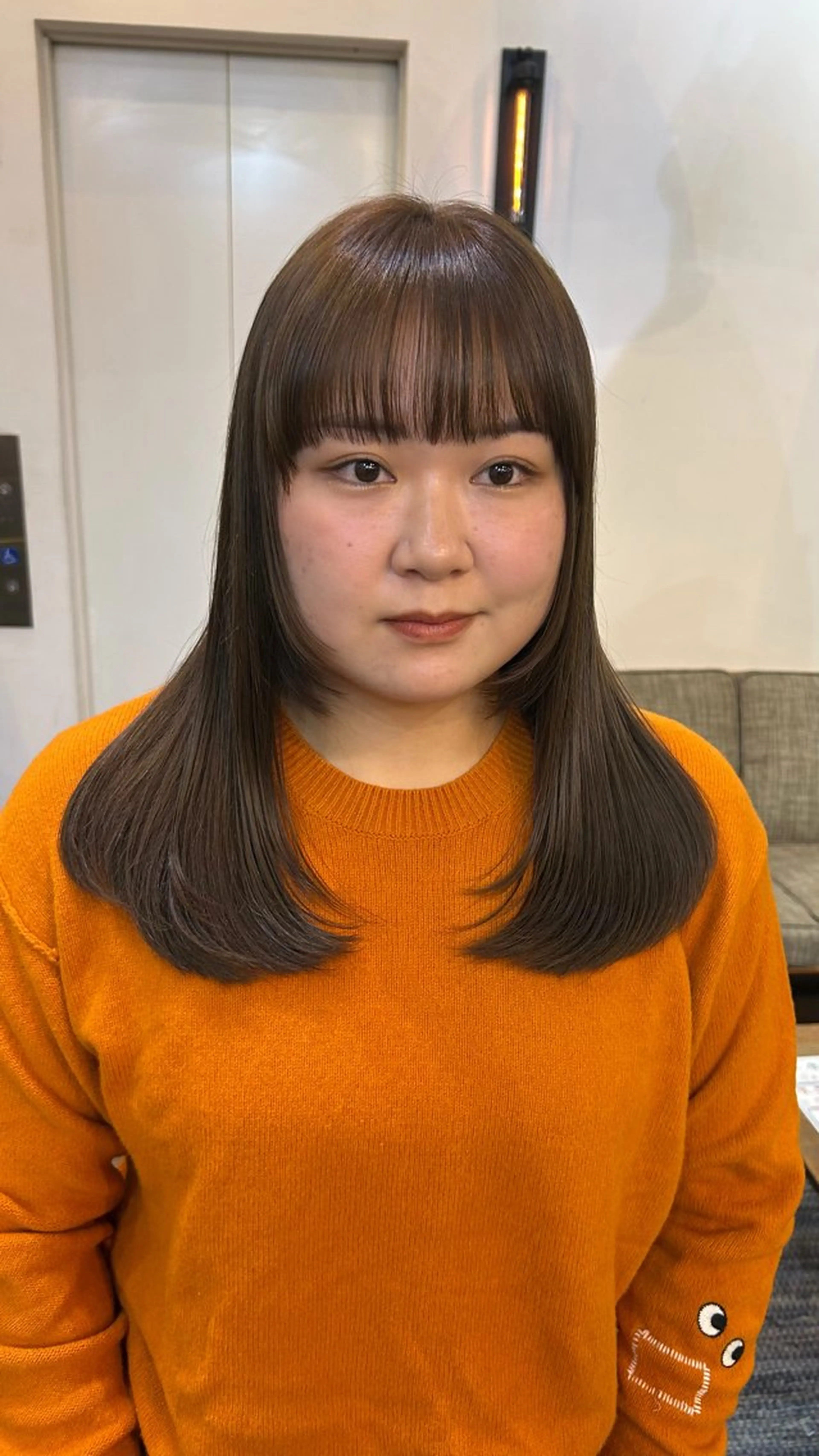 ロング レイヤーカット トリートメント レイヤーカット大人気 //吉田百花のヘアスタイル