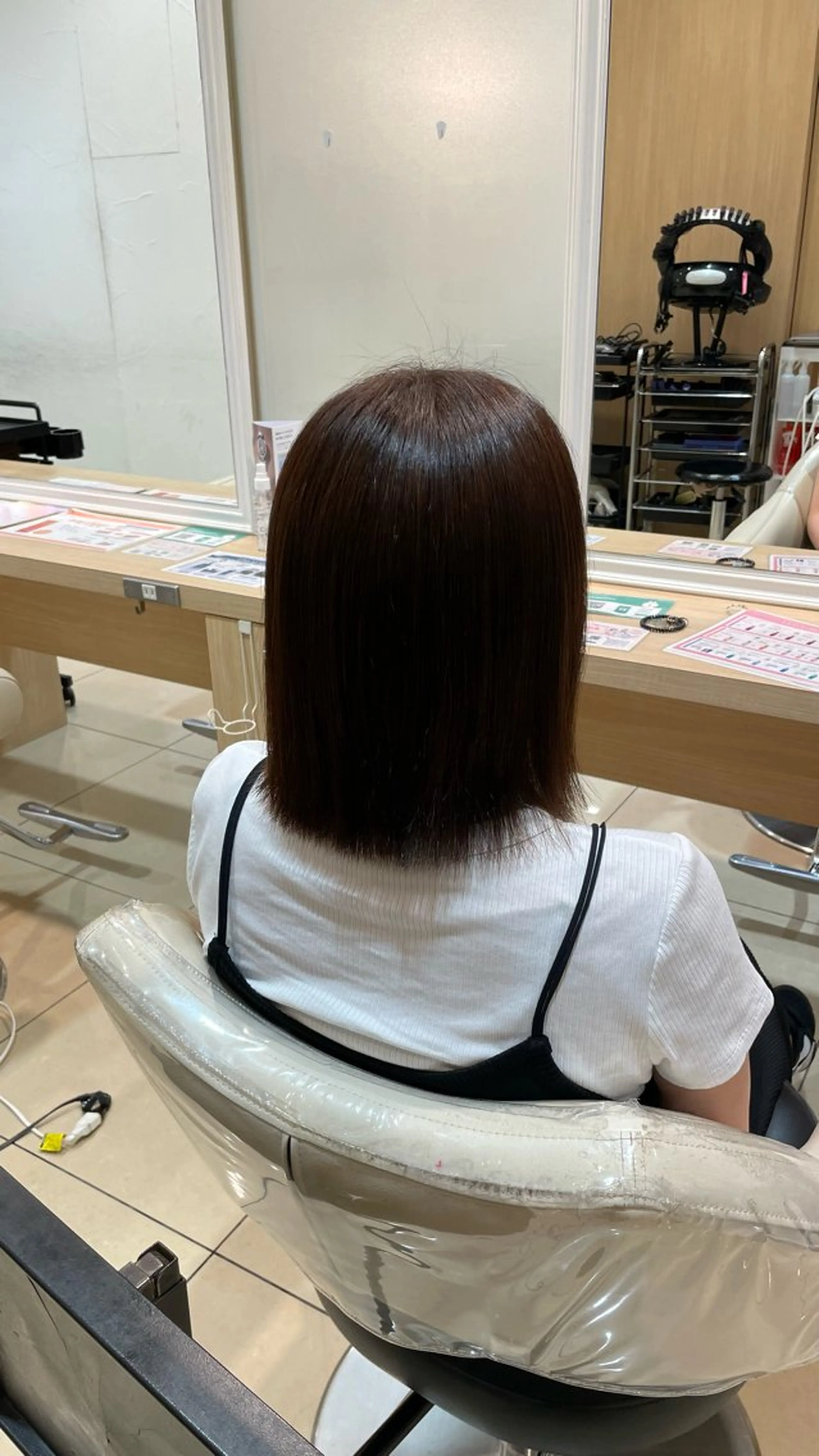 ミディアム カラー ヘアカラー ✩𝐴𝑠ℎ 中目黒 浦野 遥‎✩*｡のヘアスタイル