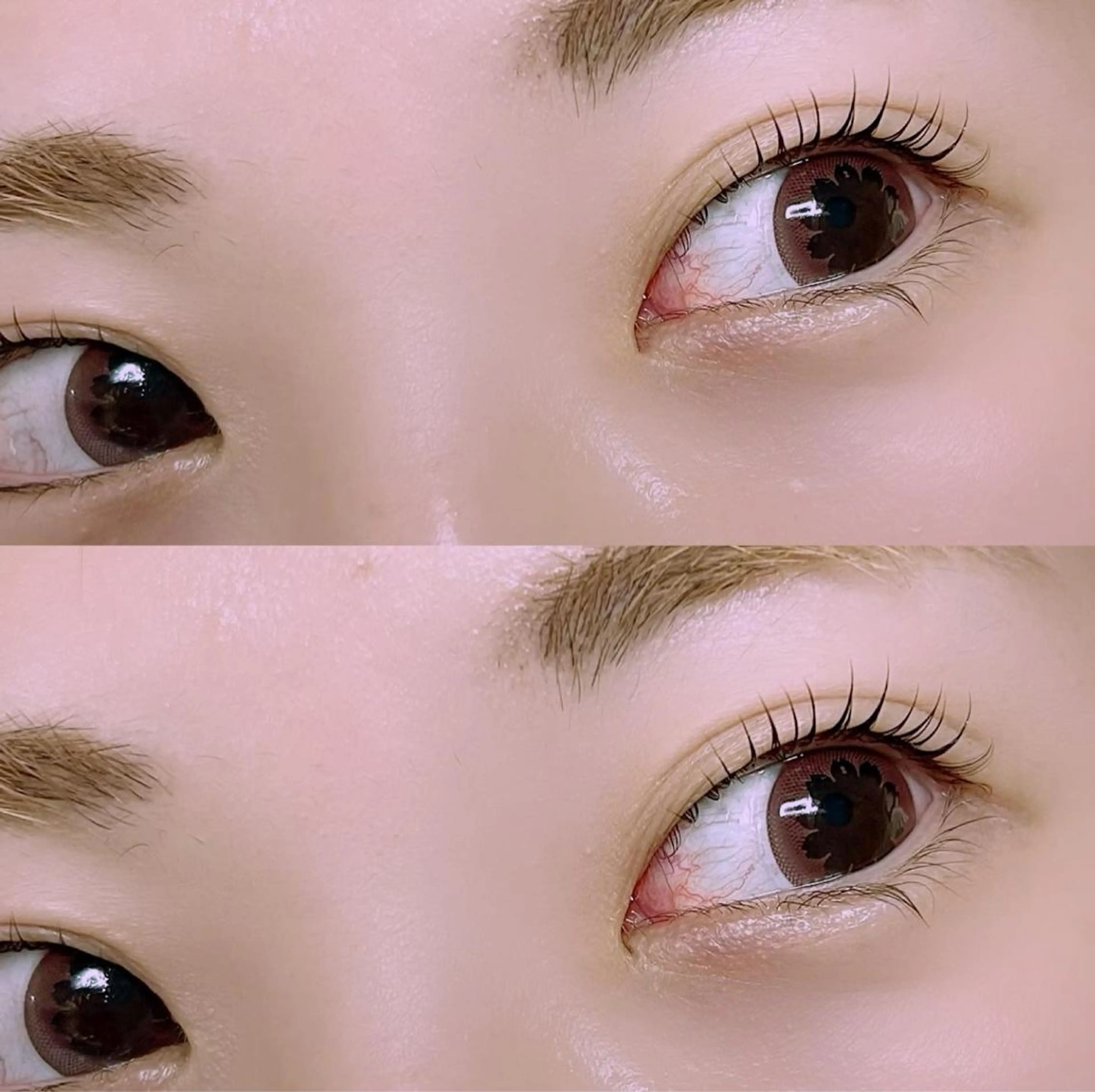 マツエク・マツパ ワンホン＆パリジェン アンドヘルシー＆下のマツエク・マツパデザイン