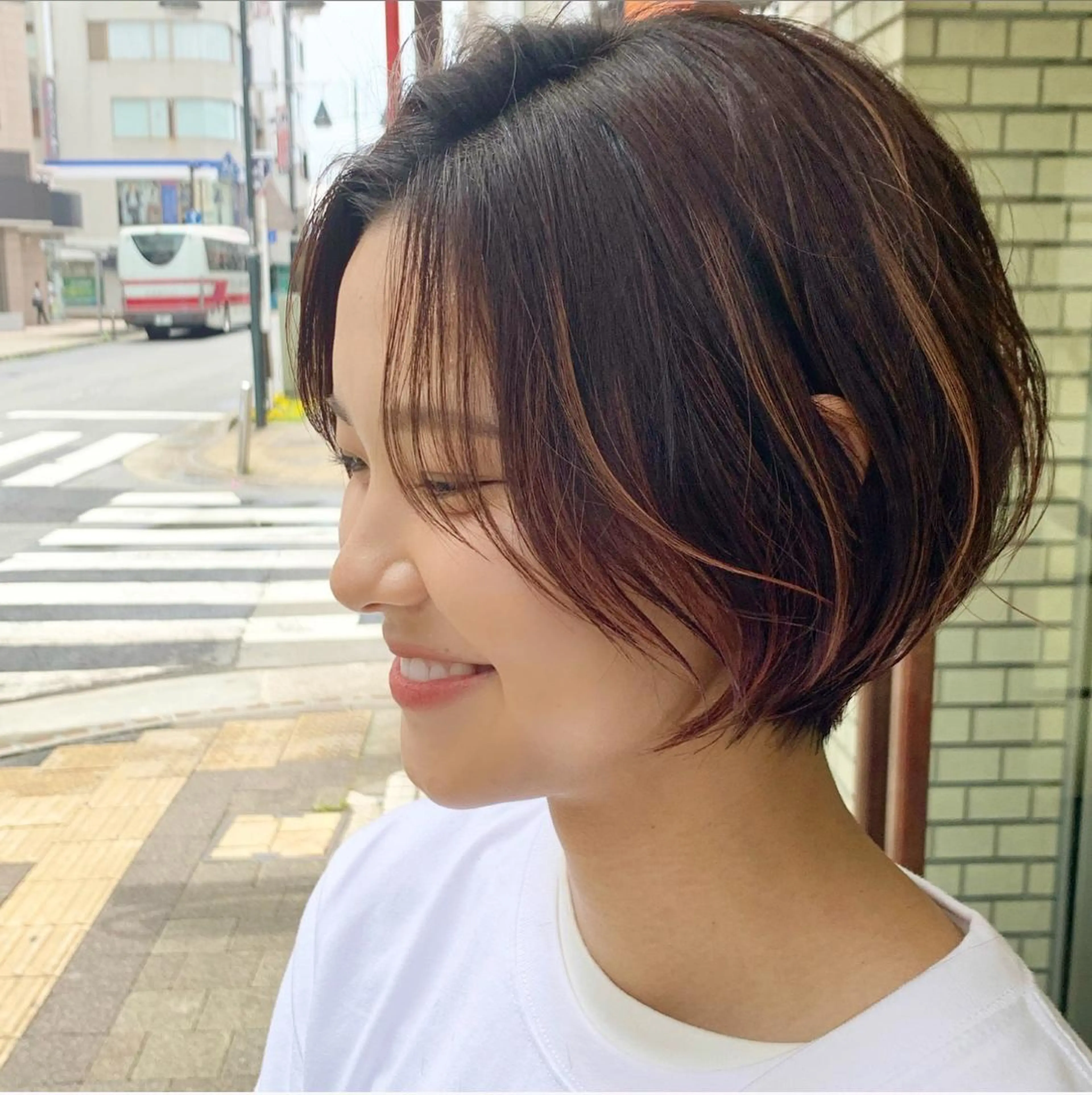 ショート カラー ヘアカラー circus by KENJE 町田店のヘアスタイル