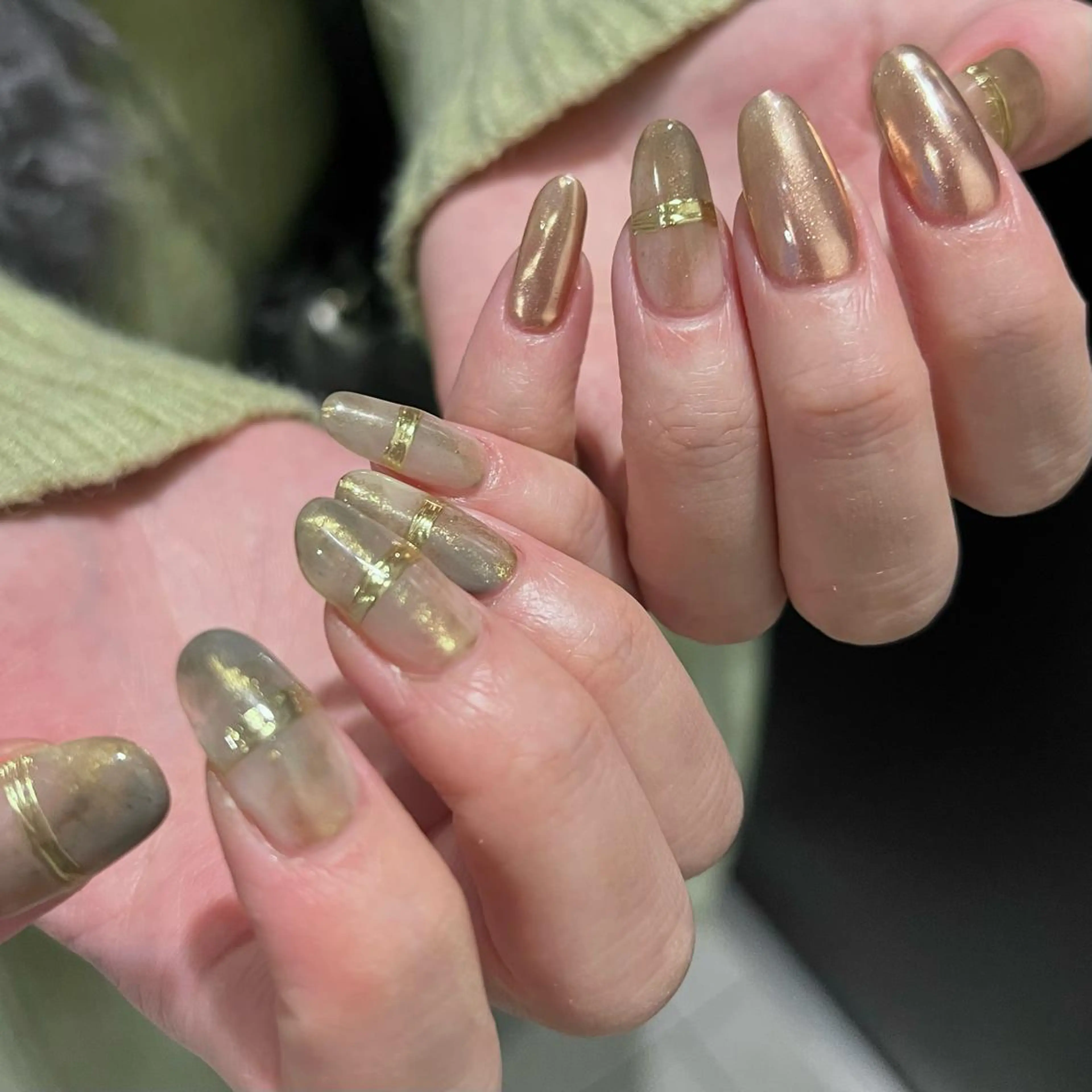 ネイル ハンドネイル nuás nailのネイルデザイン