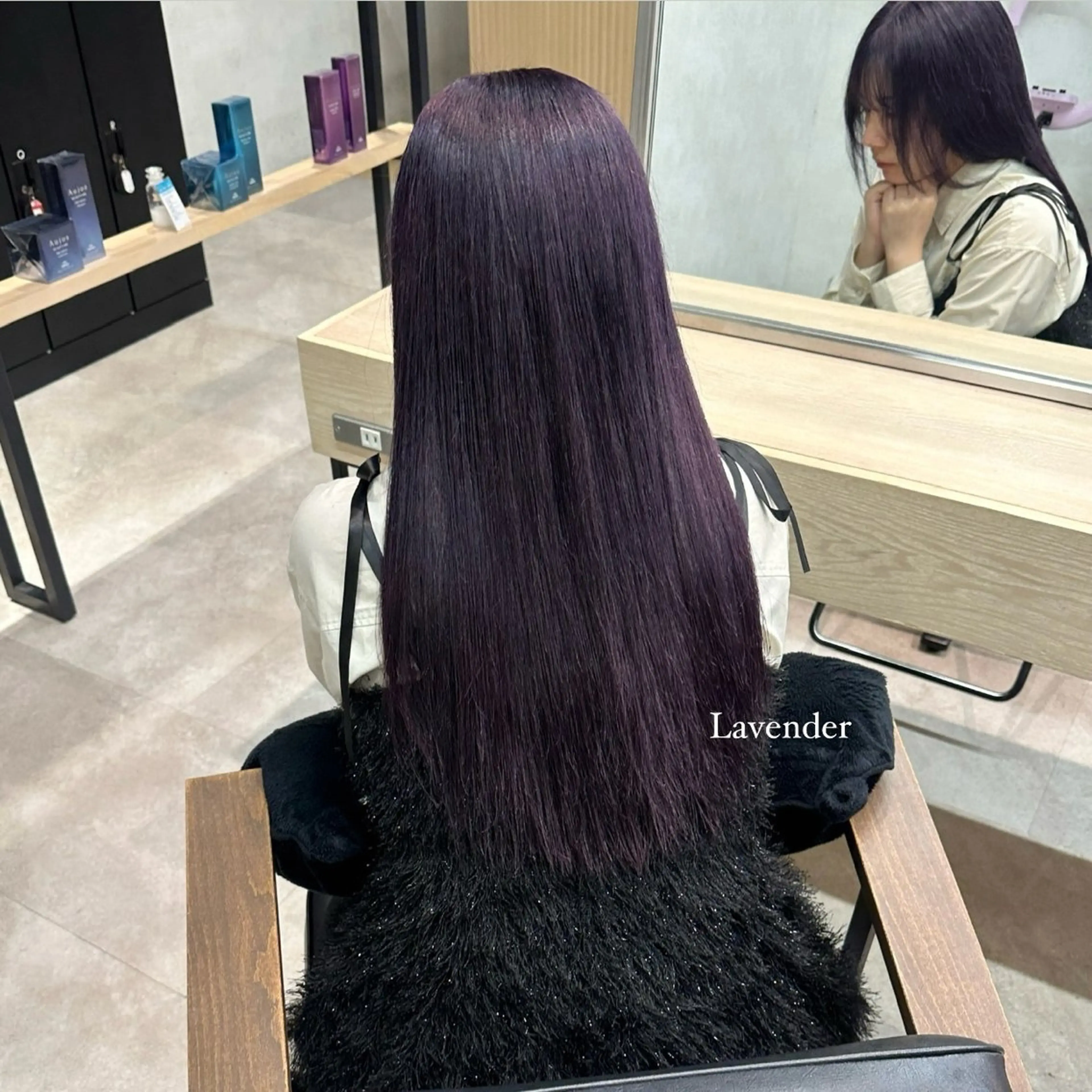 ロング カラー ヘアカラー nanami ￤透明感￤ラベンダーのヘアスタイル