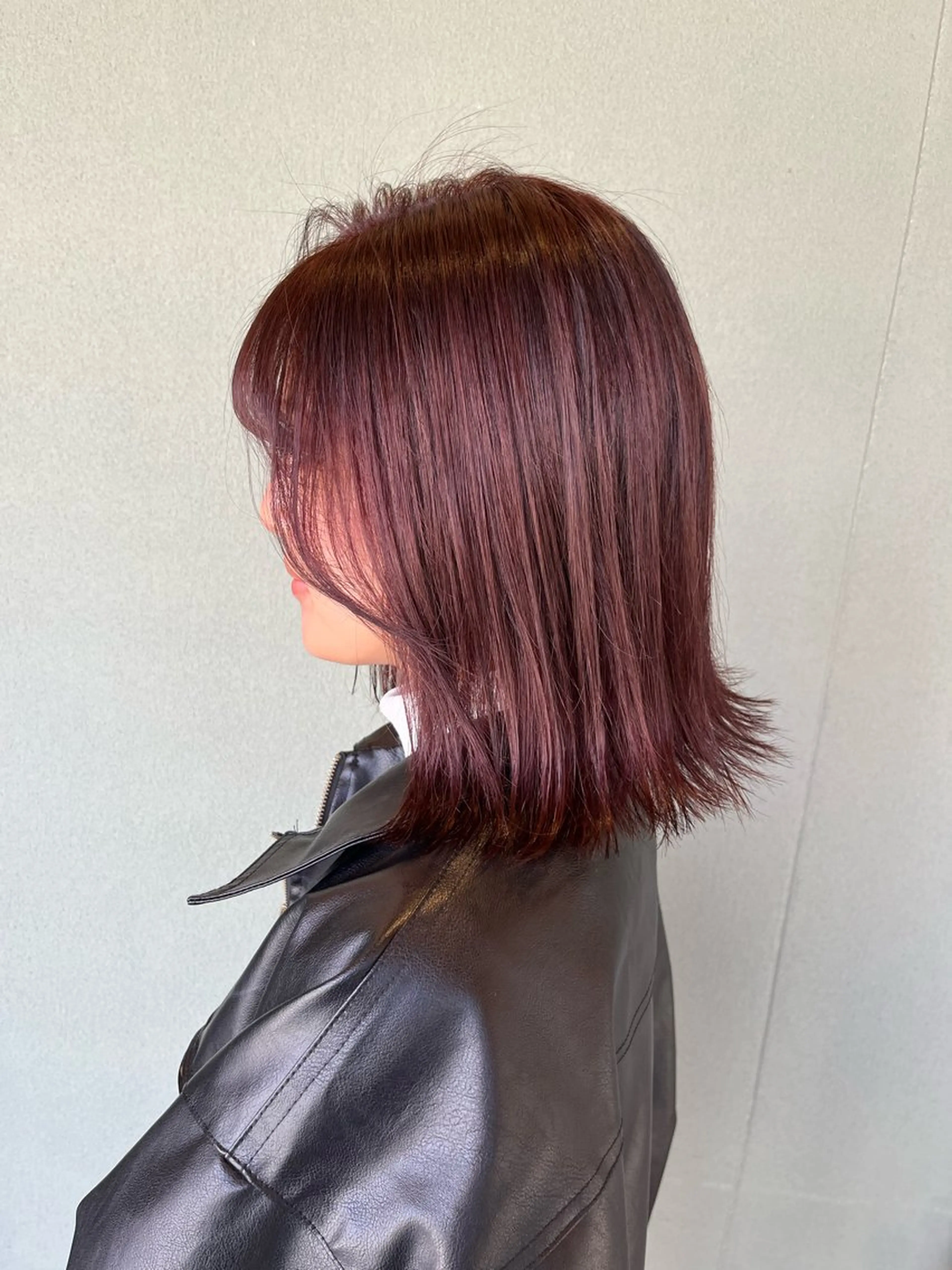 ミディアム 大橋 瑞紀のヘアスタイル