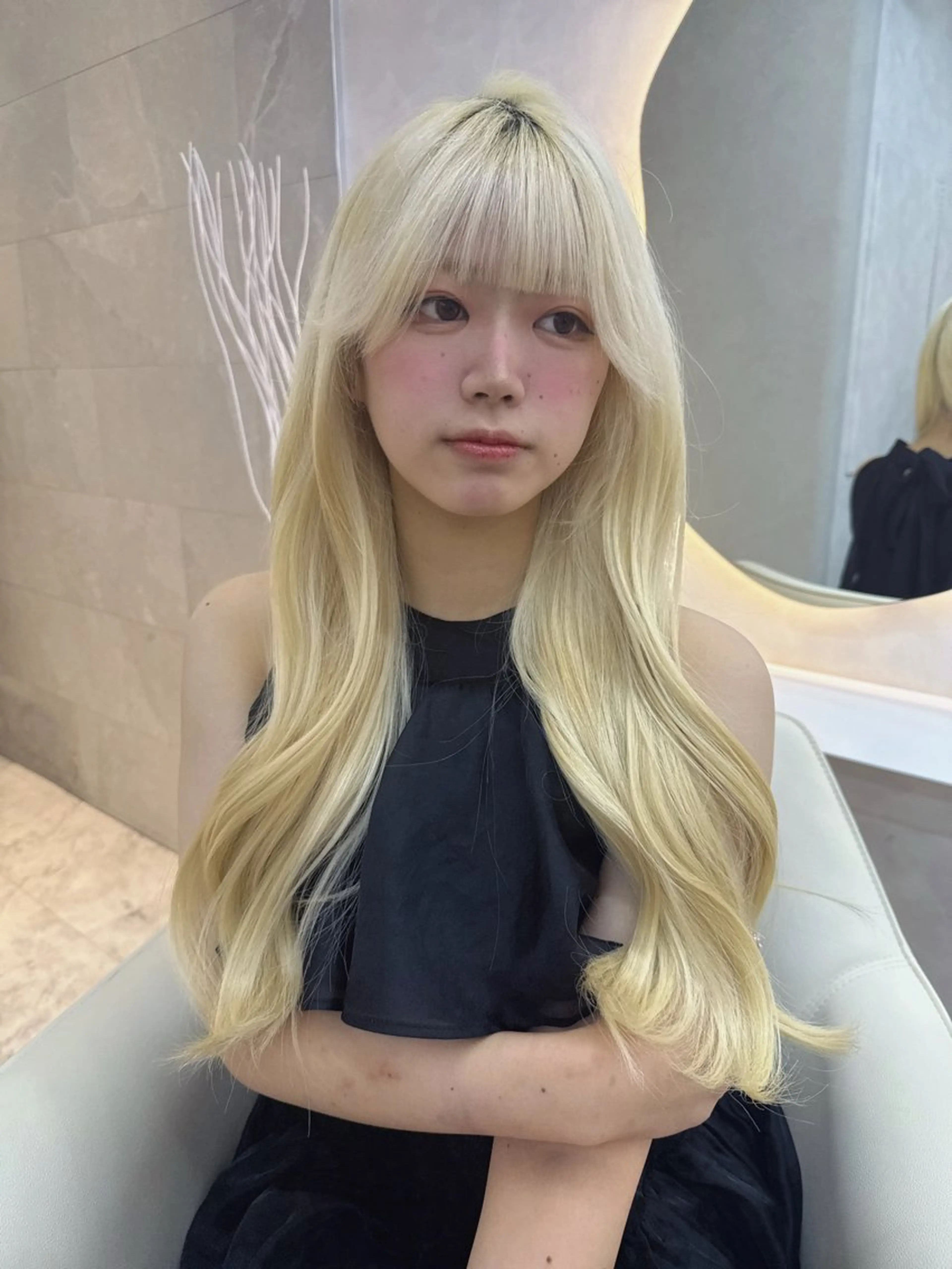 ロング ヘアセット 🎀ikuno🎀 Lovis 🫧艶髪のヘアスタイル