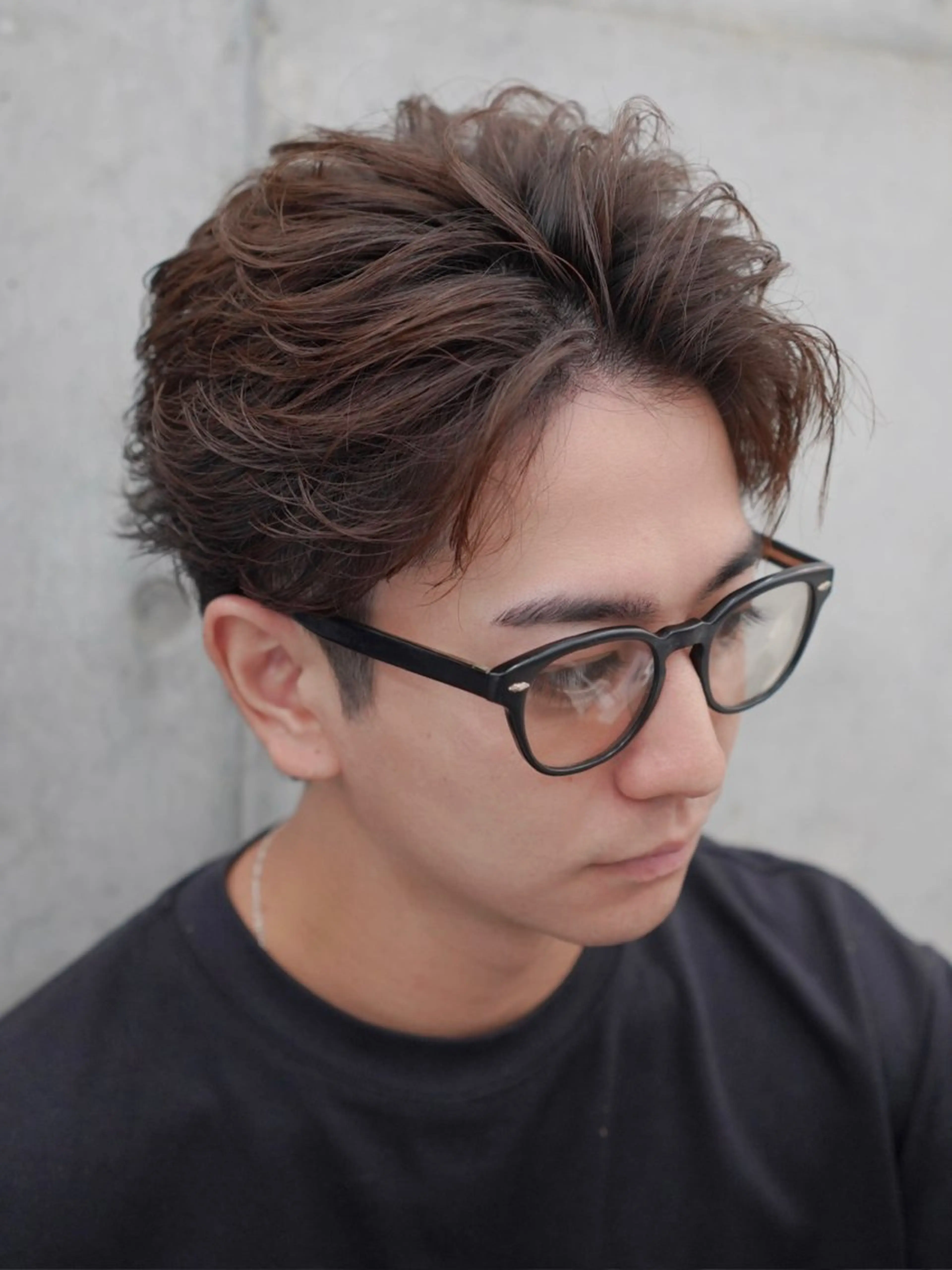 カラー メンズ カット ヘアカラー 名古屋メンズカラー 特化小林我修のヘアスタイル