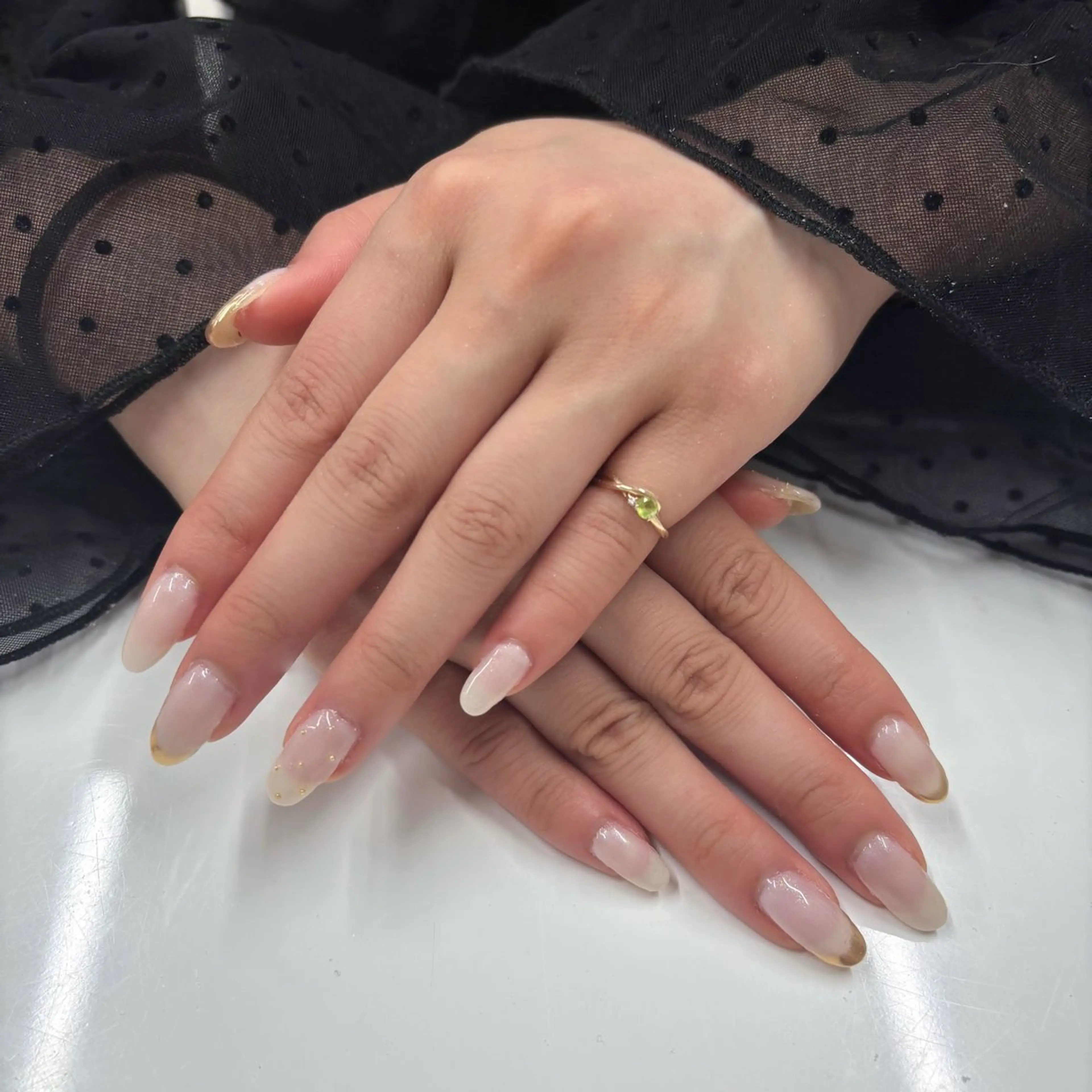 ネイル アートネイル ミラーネイル シンプルネイル bs-nail Aiのネイルデザイン