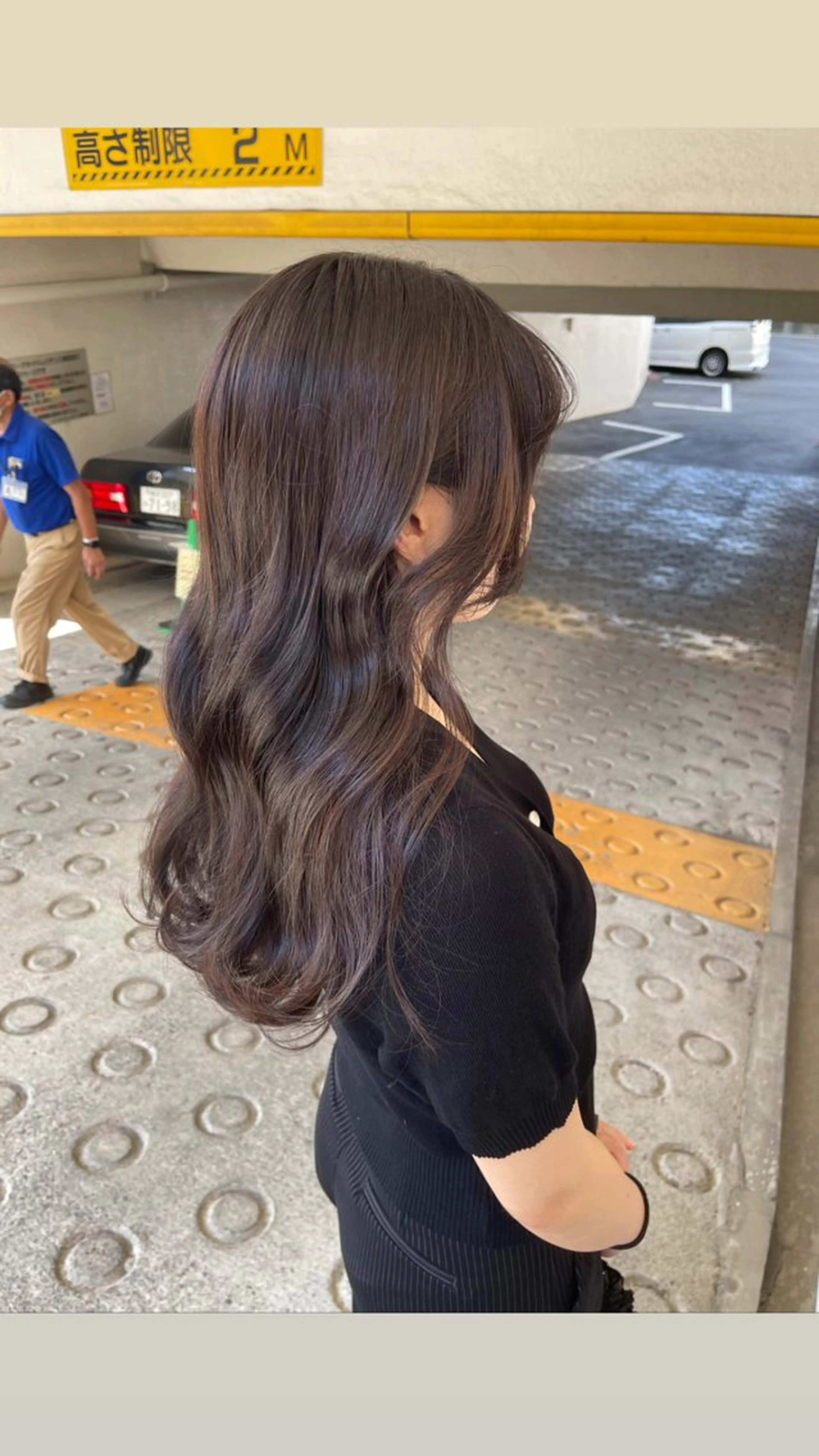 ロング luce所属・千代 夏輝のヘアスタイル