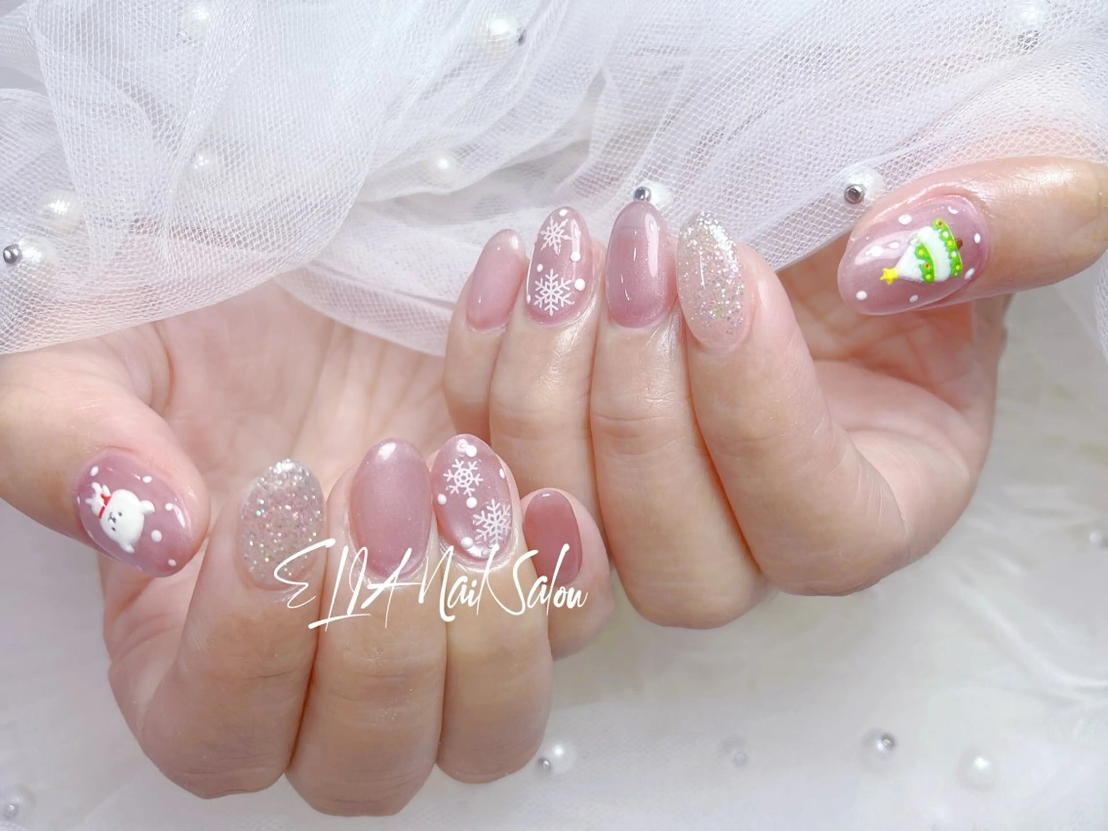ミディアム ELIA【エリア】 nailsalonのネイルデザイン