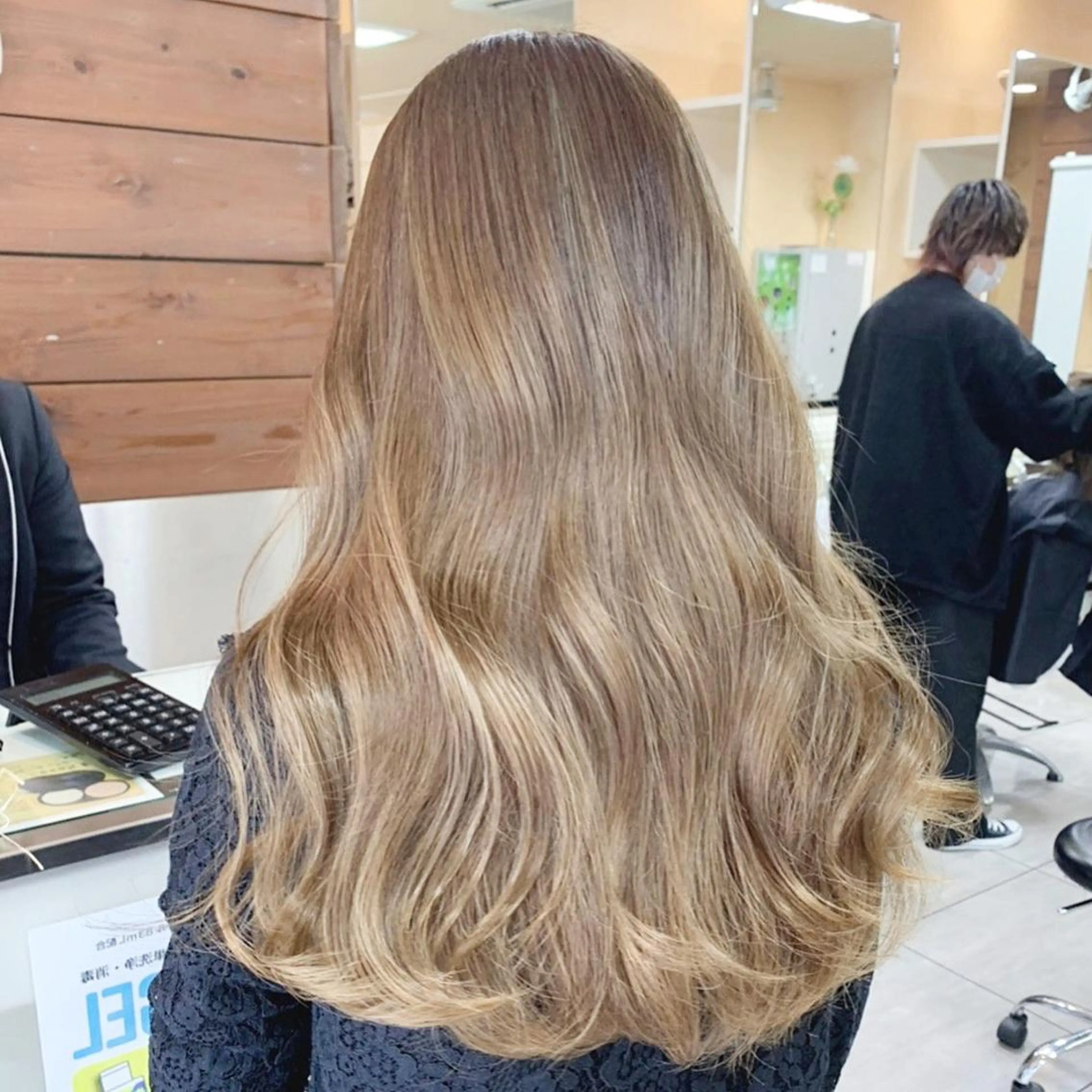ロング カット ヘアカラー トリートメント 🫧艶髪カラー🫧 森本くるみのヘアスタイル