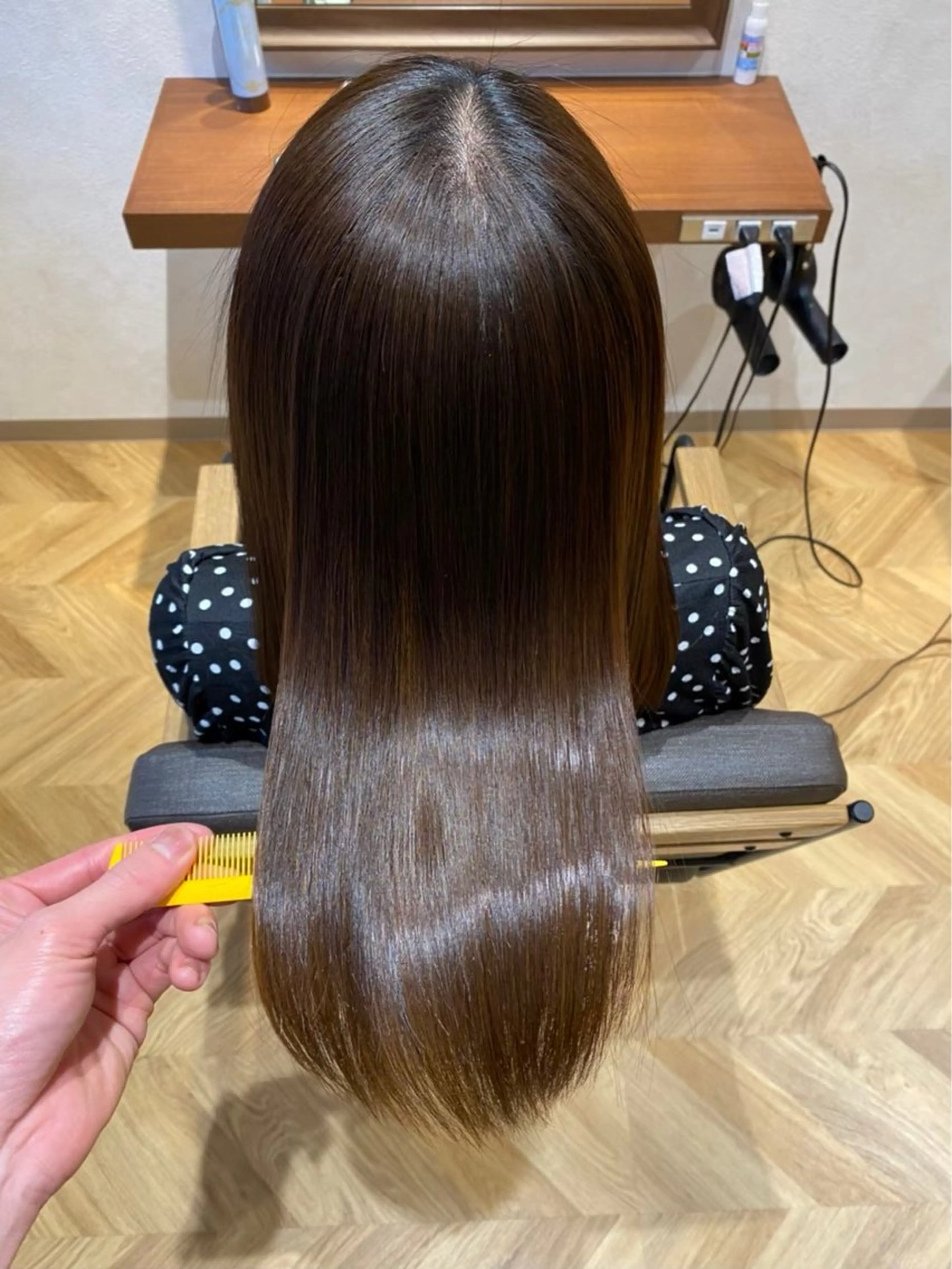 ロング 縮毛矯正 Role byOneBloom所属・🫧髪質改善カラー 🫧かずやのヘアスタイル