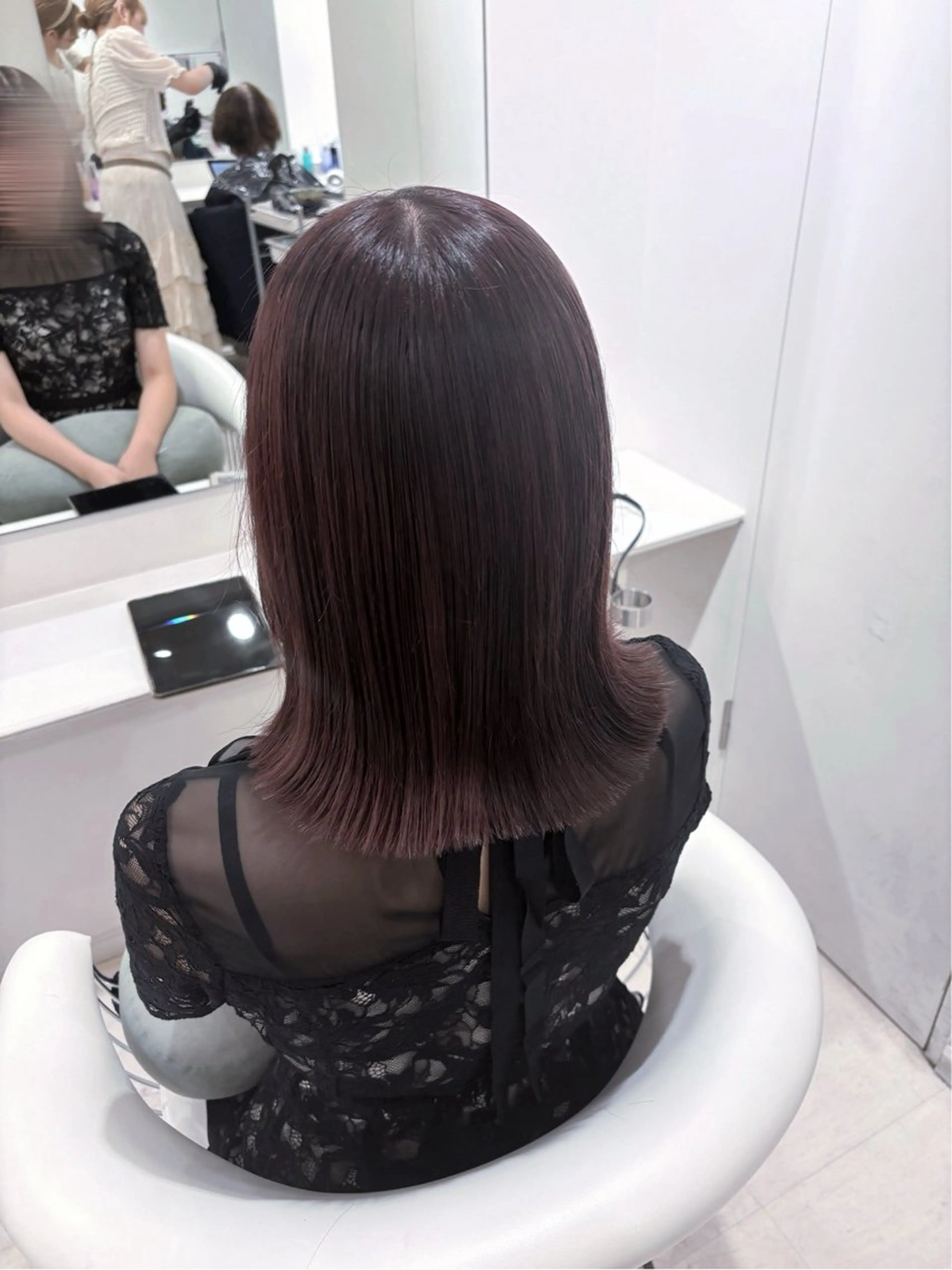 ミディアム カラー ヘアカラー ParveMix 🎀‎🤍今井愛歩のヘアスタイル