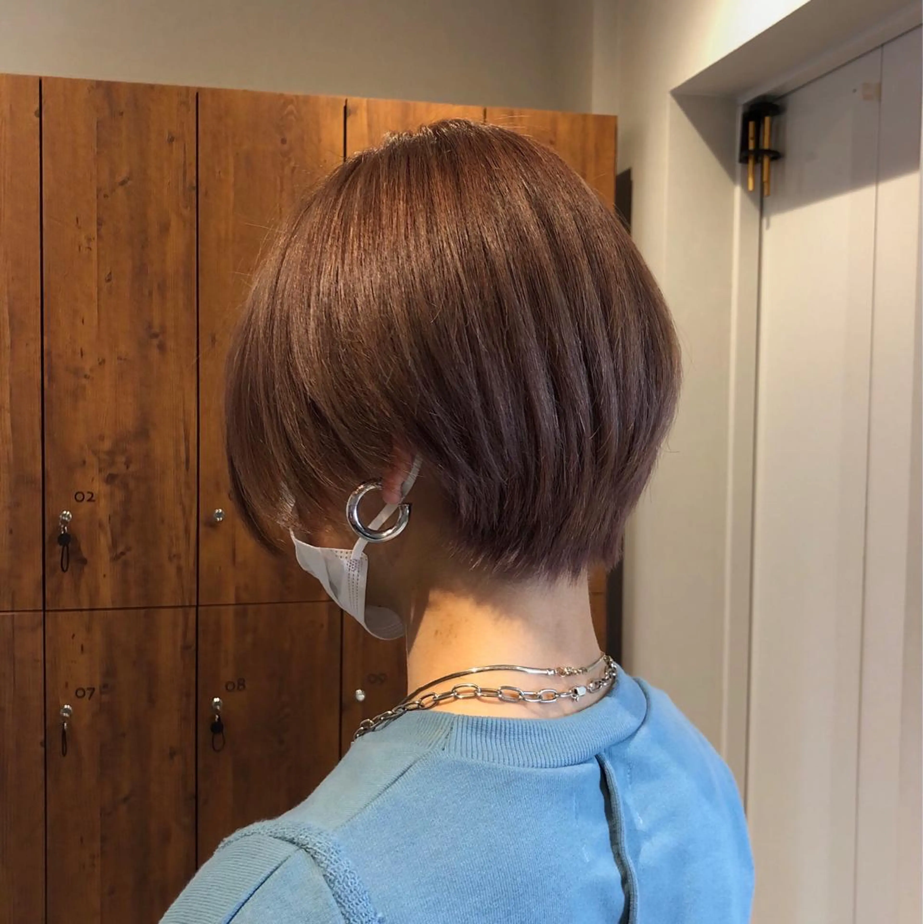 ショート カラー レイヤー.ボブ/ アヤミのヘアスタイル