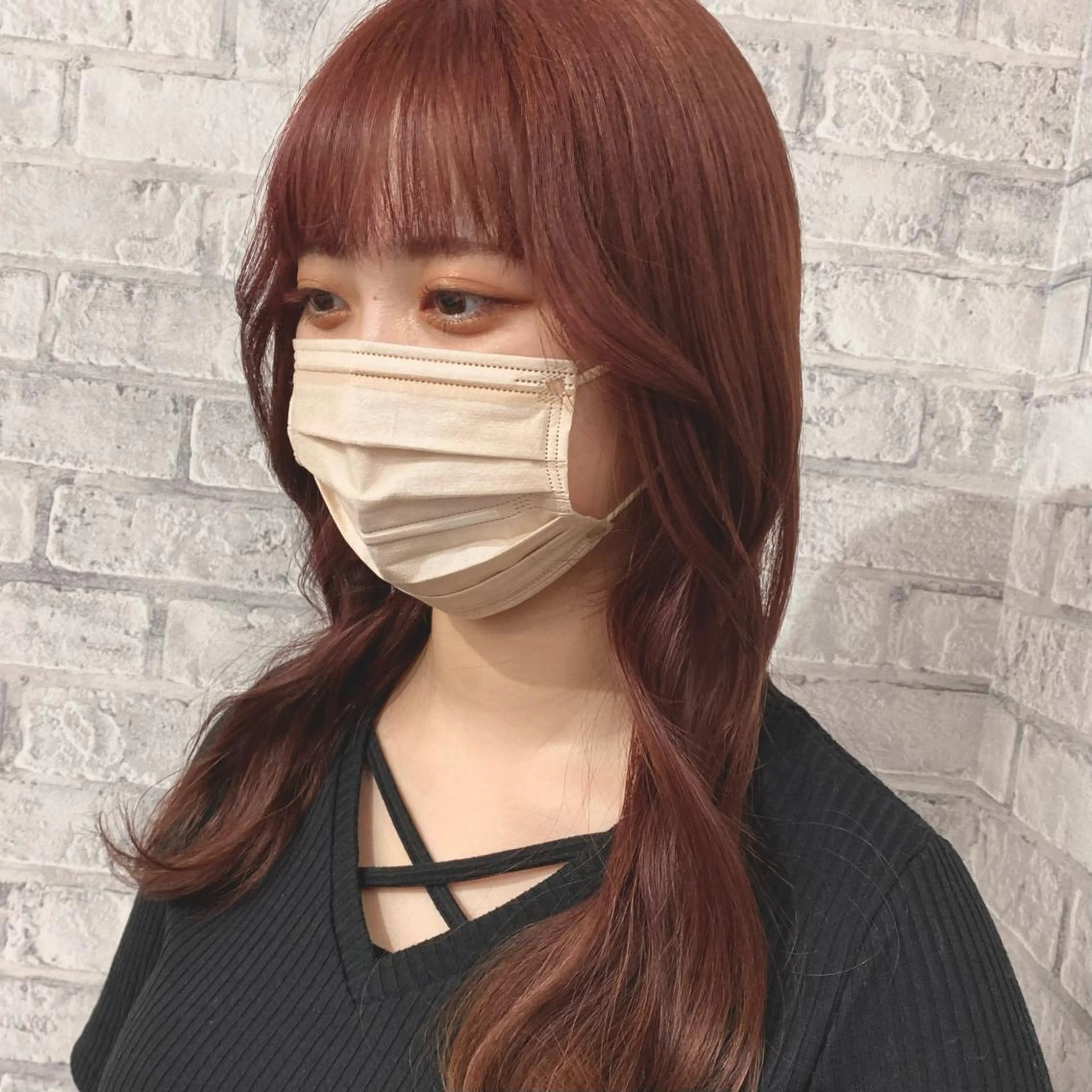 ミディアム カラー パーマ ヘアアレンジ メンズ キッズ ネイル マツエク・マツパ アイブロウ メンズバレイヤージュ メンズブリーチ メンズハイライト メンズハイトーン メンズインナーカラー 似合わせカラー♡髪質 改善🎀サトカ🍒のヘアスタイル