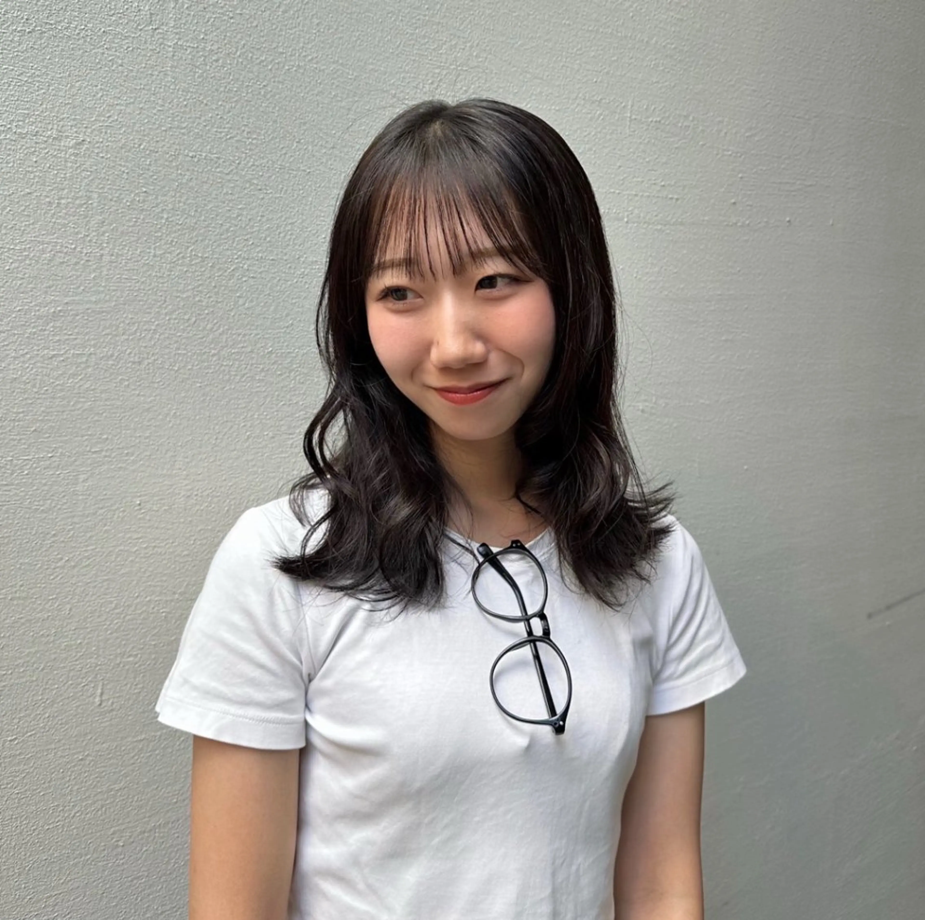 セミロング トリートメント ヘッドスパ aoi / 透明感カラーのヘアスタイル