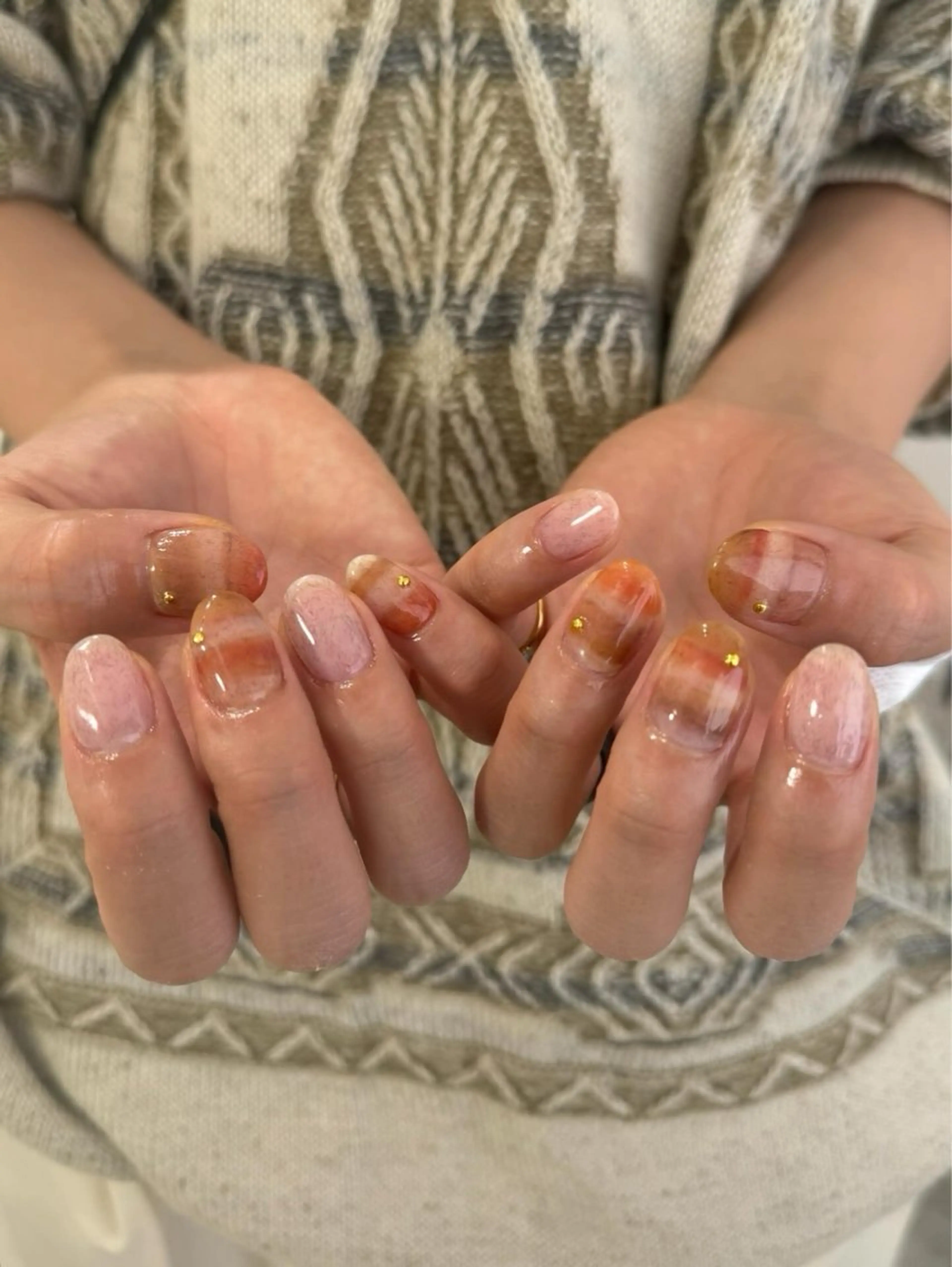 ネイル ハンドネイル フットネイル someru 染のネイルデザイン