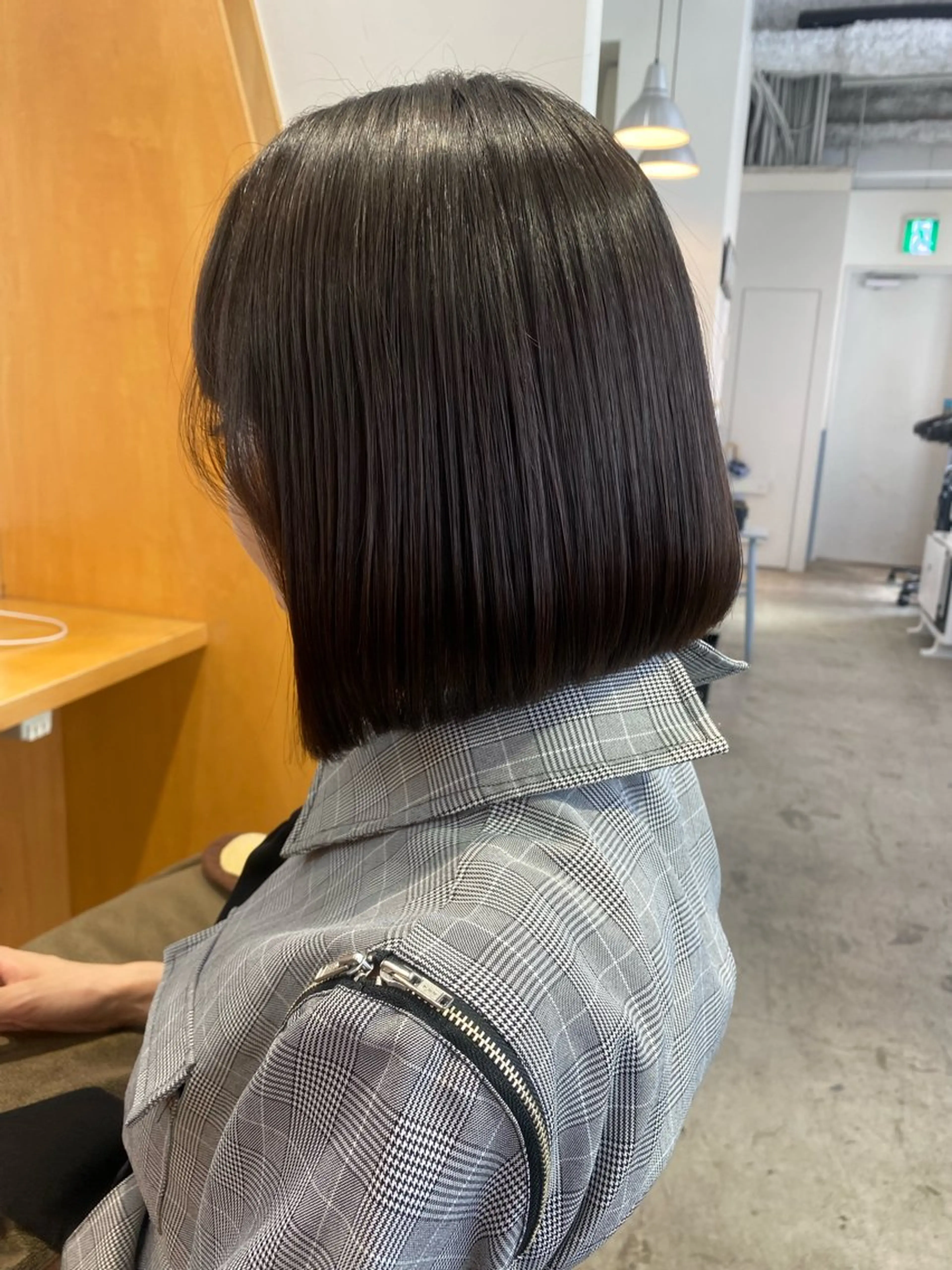 ショート ボブ 縮毛矯正 カット 縮毛矯正 トリートメント SALOWIN銀座PAYⅡ店所属・GINZARay2 風本朱里🐥のヘアスタイル