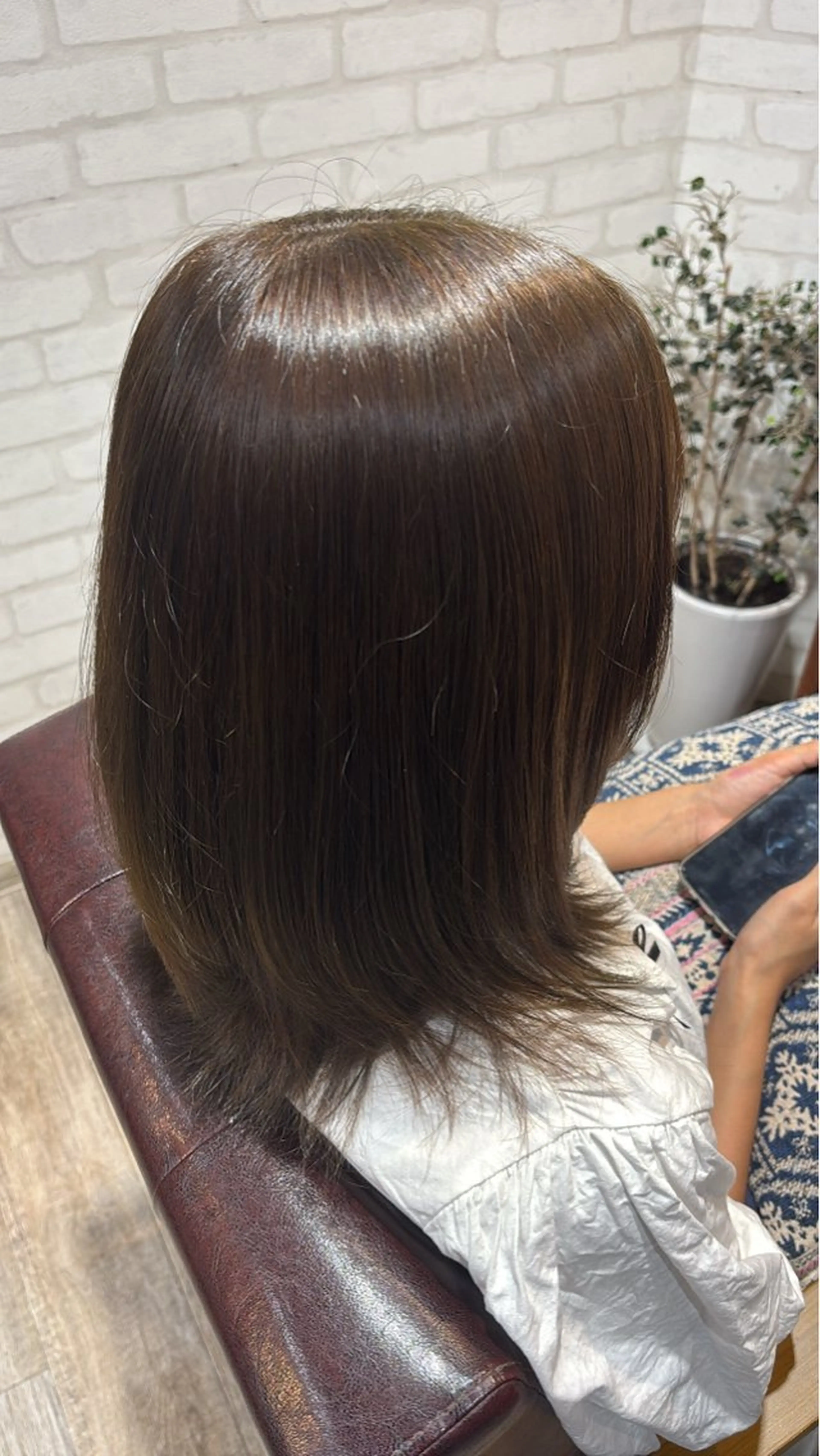 カラー ベージュカラー ブリーチ ダブルカラー ブリーチなしカラー オリーブベージュ ヘアカラー トリートメント ブロッサム大塚店所属・🫧ブロッサム 田中 琴羽🫧のヘアスタイル