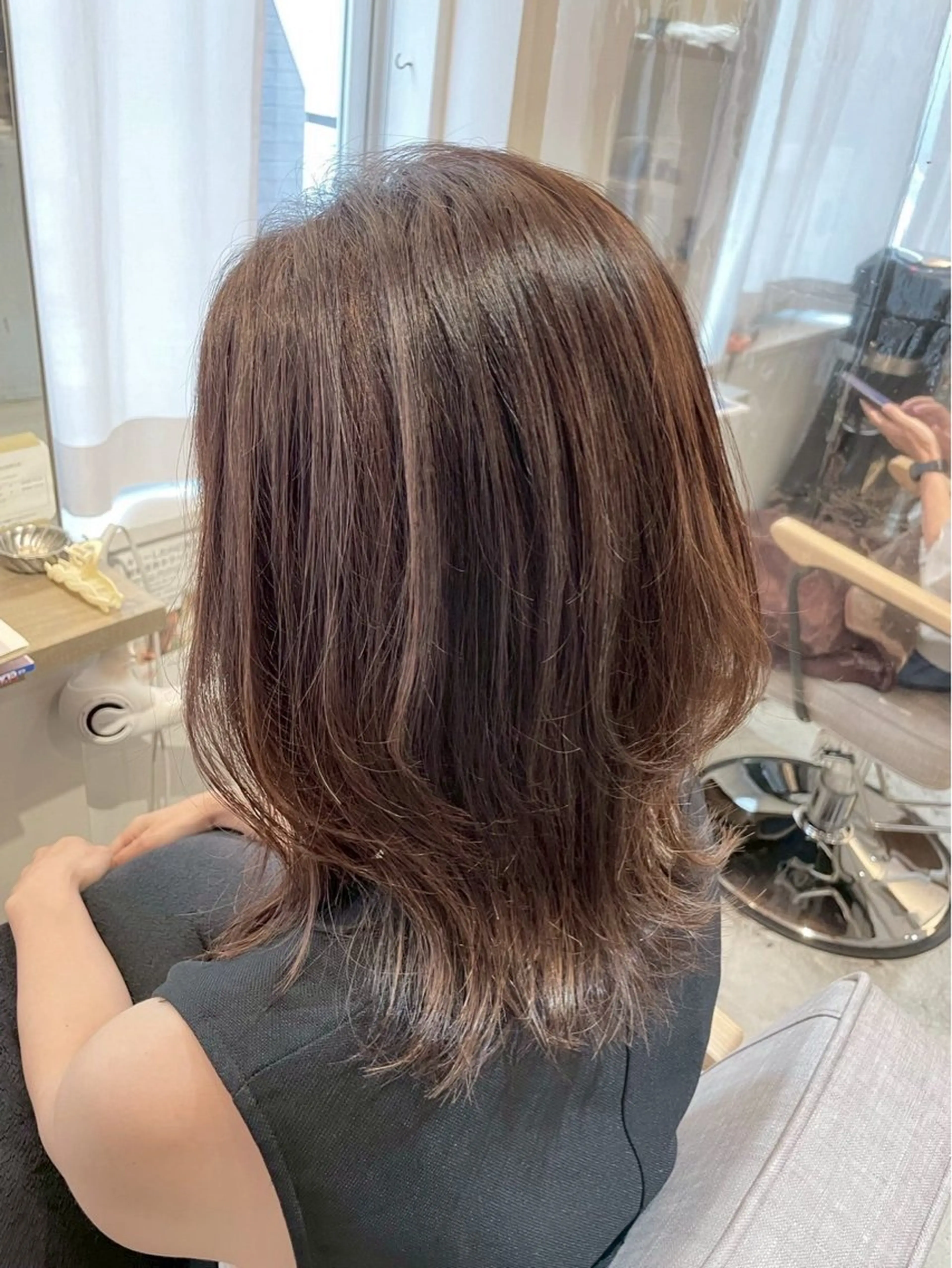 ミディアム カラー ✨カット特化✨ 荒木敬人のヘアスタイル