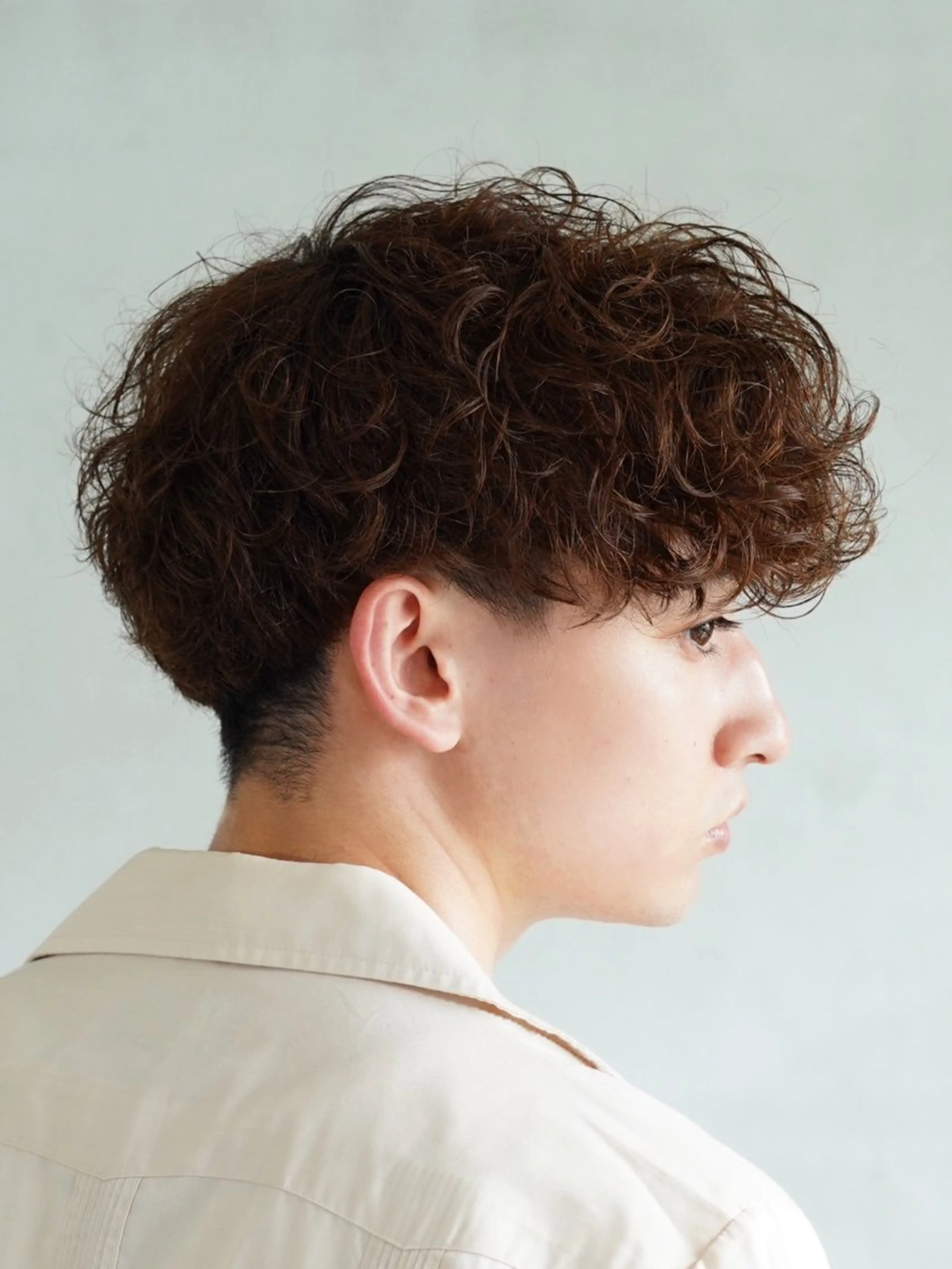 パーマ メンズ カット パーマ トリートメント 当日予約⭕️ fifth渋谷太田のヘアスタイル