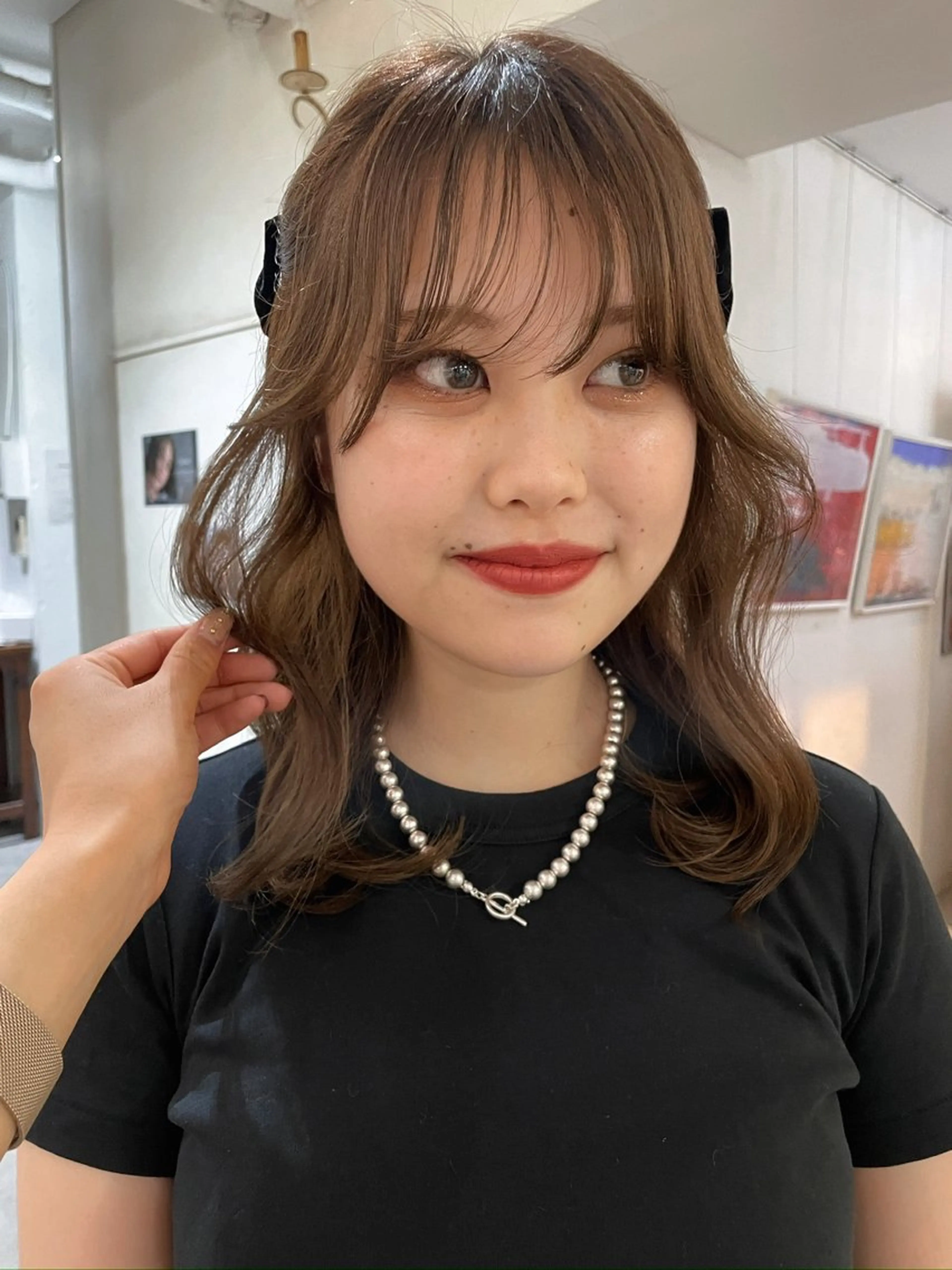 セミロング トリートメント MINX青山店所属・結莉/ボブ/ 縮毛矯正のヘアスタイル