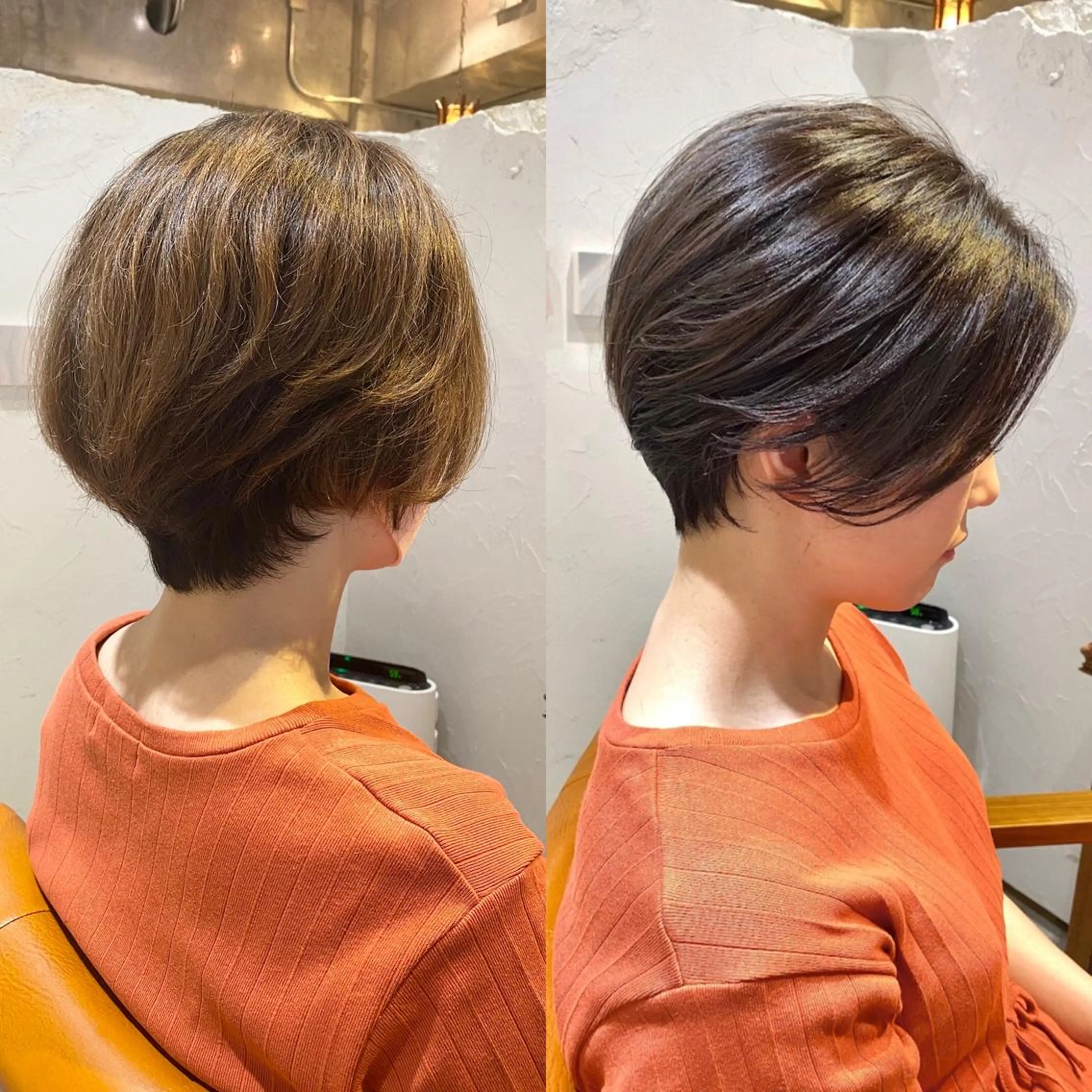 ショート カラー ヘアアレンジ ショートヘア SALOWIN銀座VORT所属・小林 佳祐のヘアスタイル