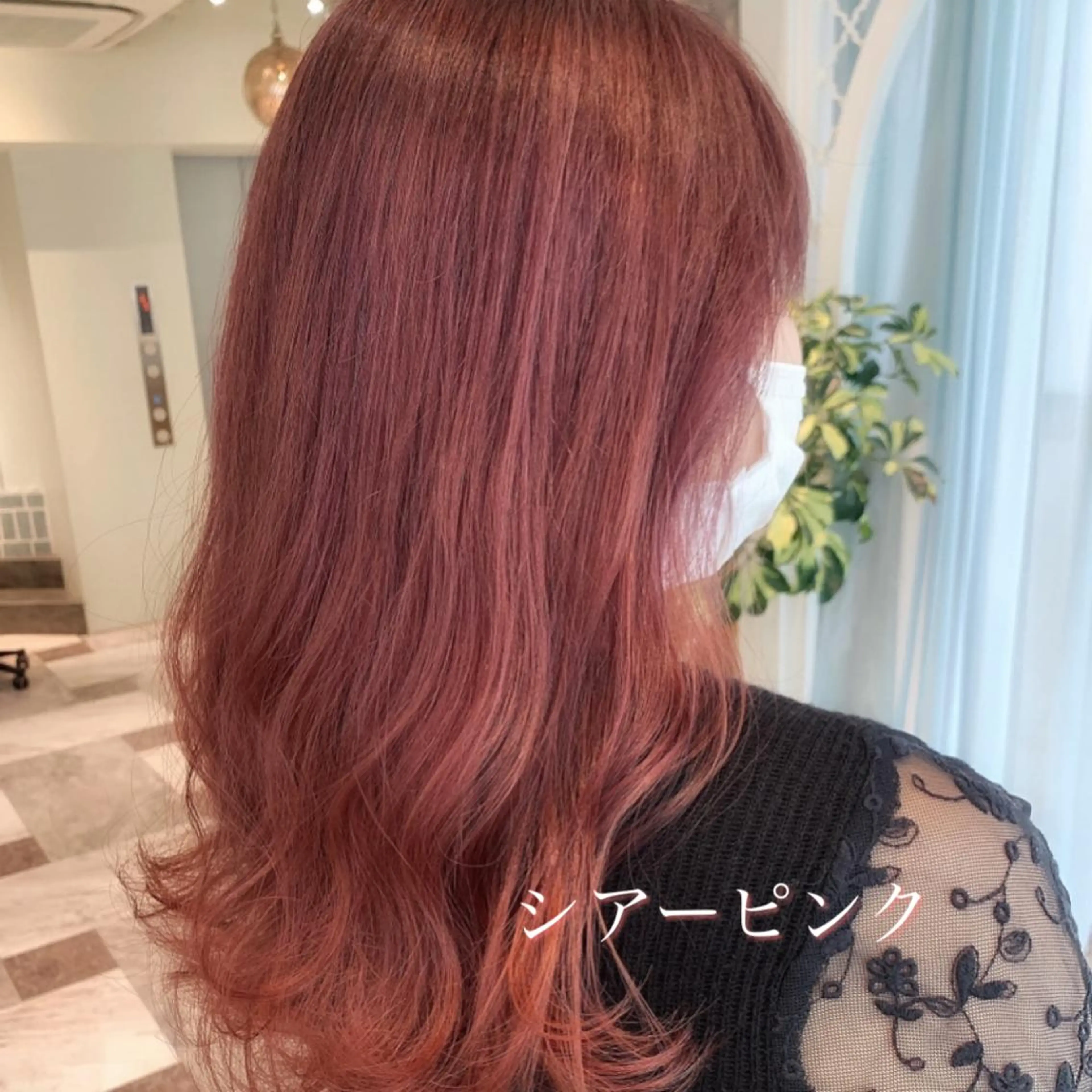 ミディアム カラー ブリーチ ダブルカラー カット ヘアカラー トリートメント 韓国ヘア特化型美容師 カワノマイ🇰🇷のヘアスタイル
