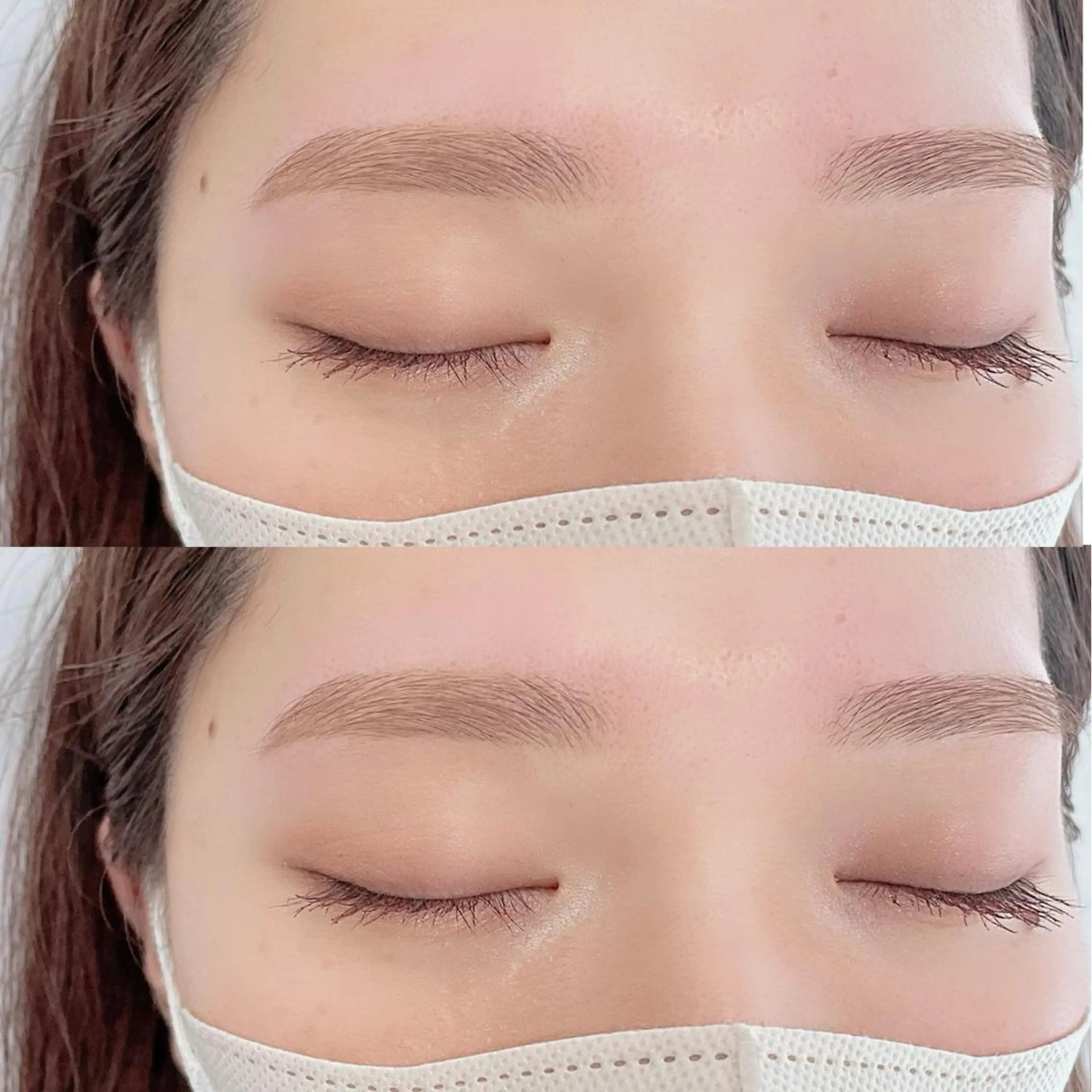 11月・12月限定🥣人気No.1メニュー🪽アイブロウワックス+カラーリング【間引き◎】の写真