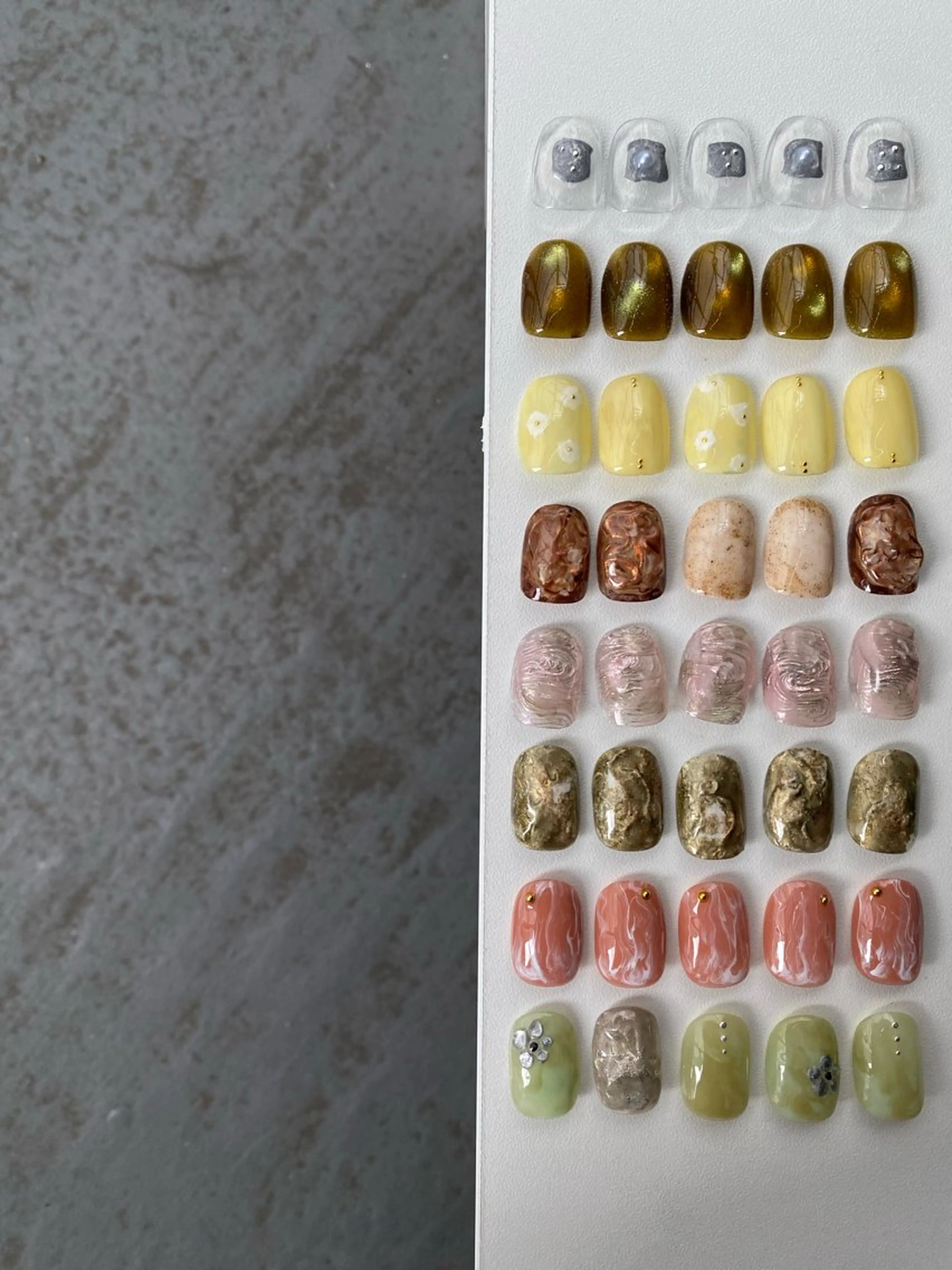 ネイル ニュアンス / 鉱物 natsukiのネイルデザイン