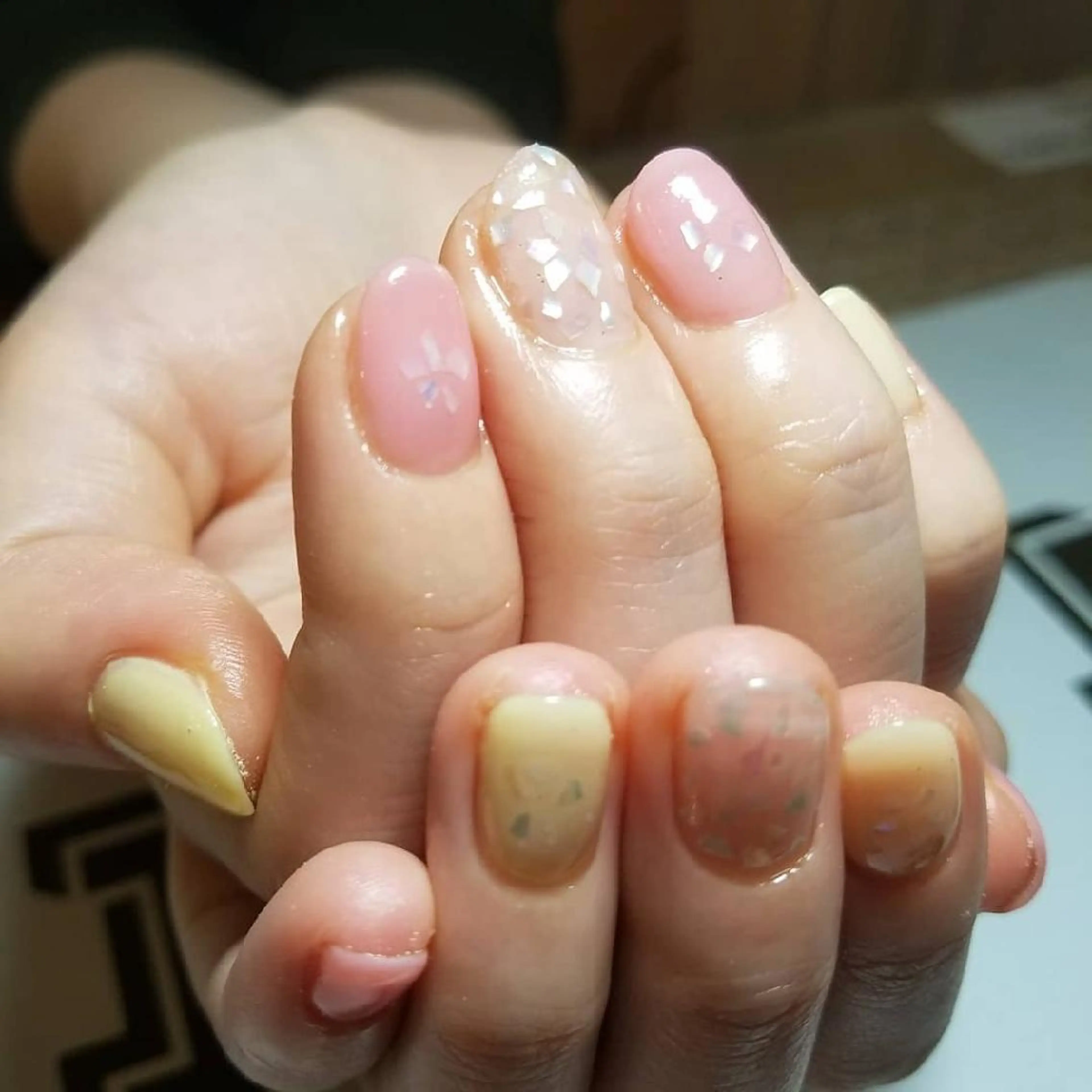 ネイル ハンドネイル JuniNail韓国 ネイリストsuのネイルデザイン