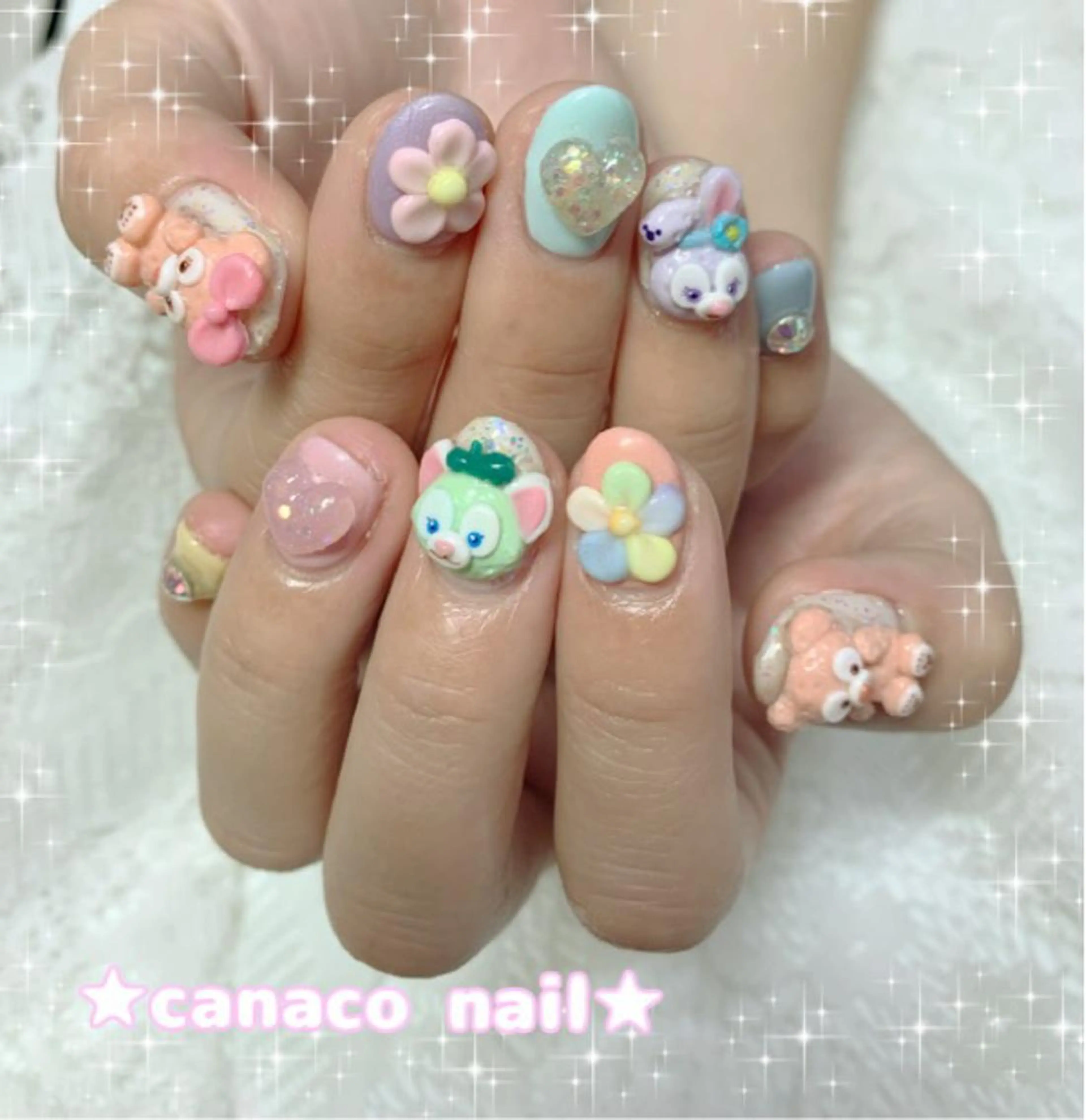 ネイル 持ち込み ハンドネイル ハンドケア Felice所属・ベテランネイル cnc nailのネイルデザイン