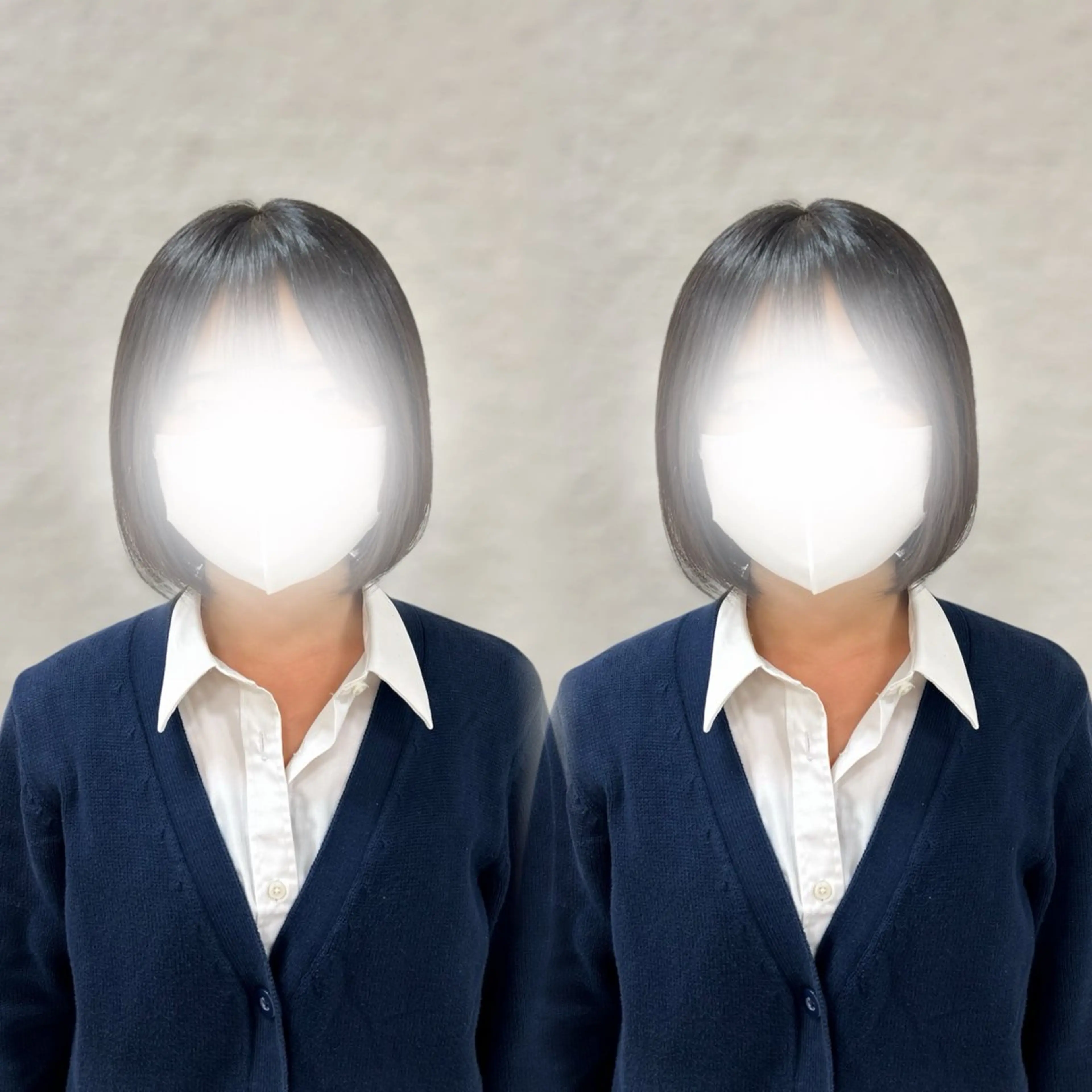 ショート ボブ カット ベージュ カラー🧸ゆいなのヘアスタイル