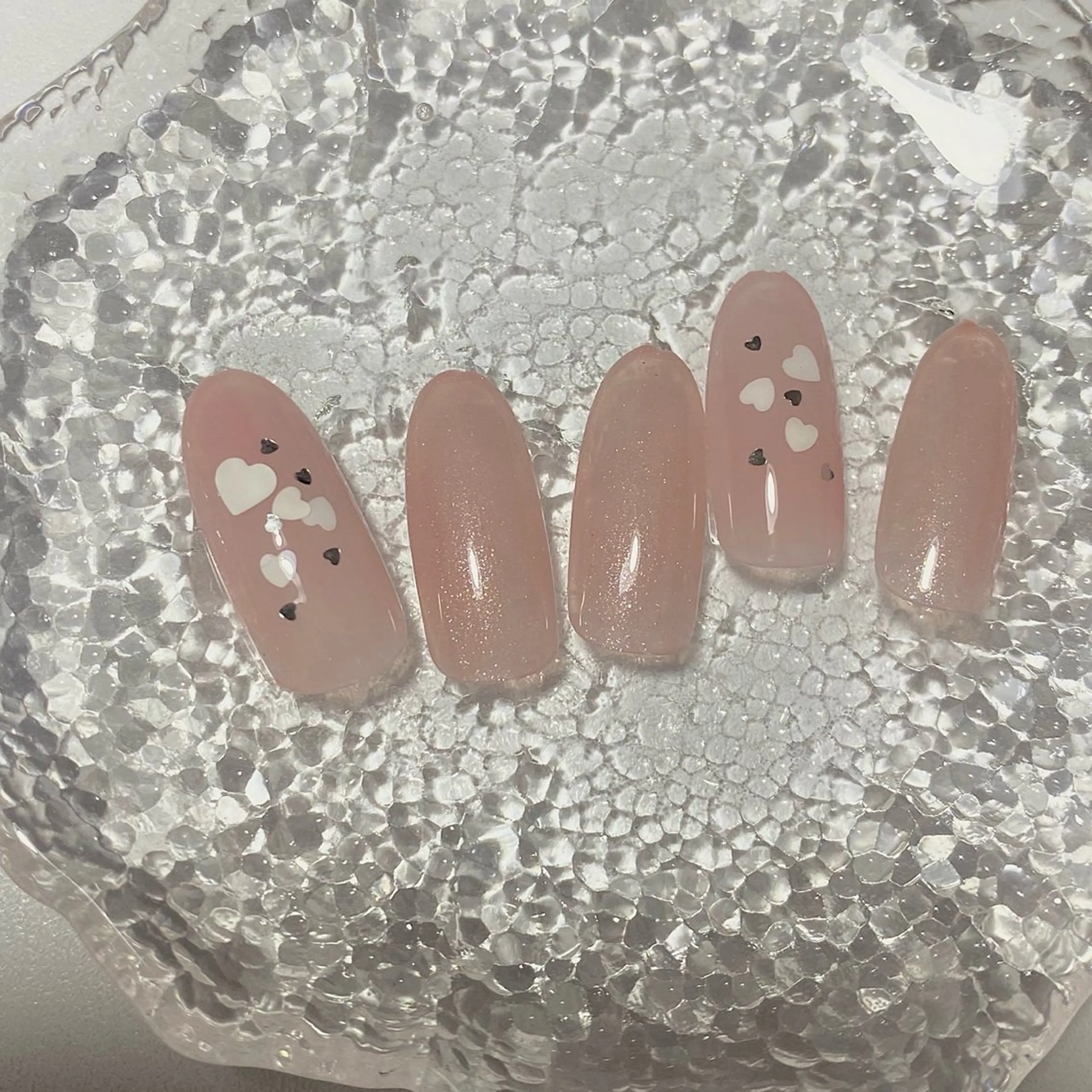 ネイル バレンタイン ネイルサロン lipineのネイルデザイン