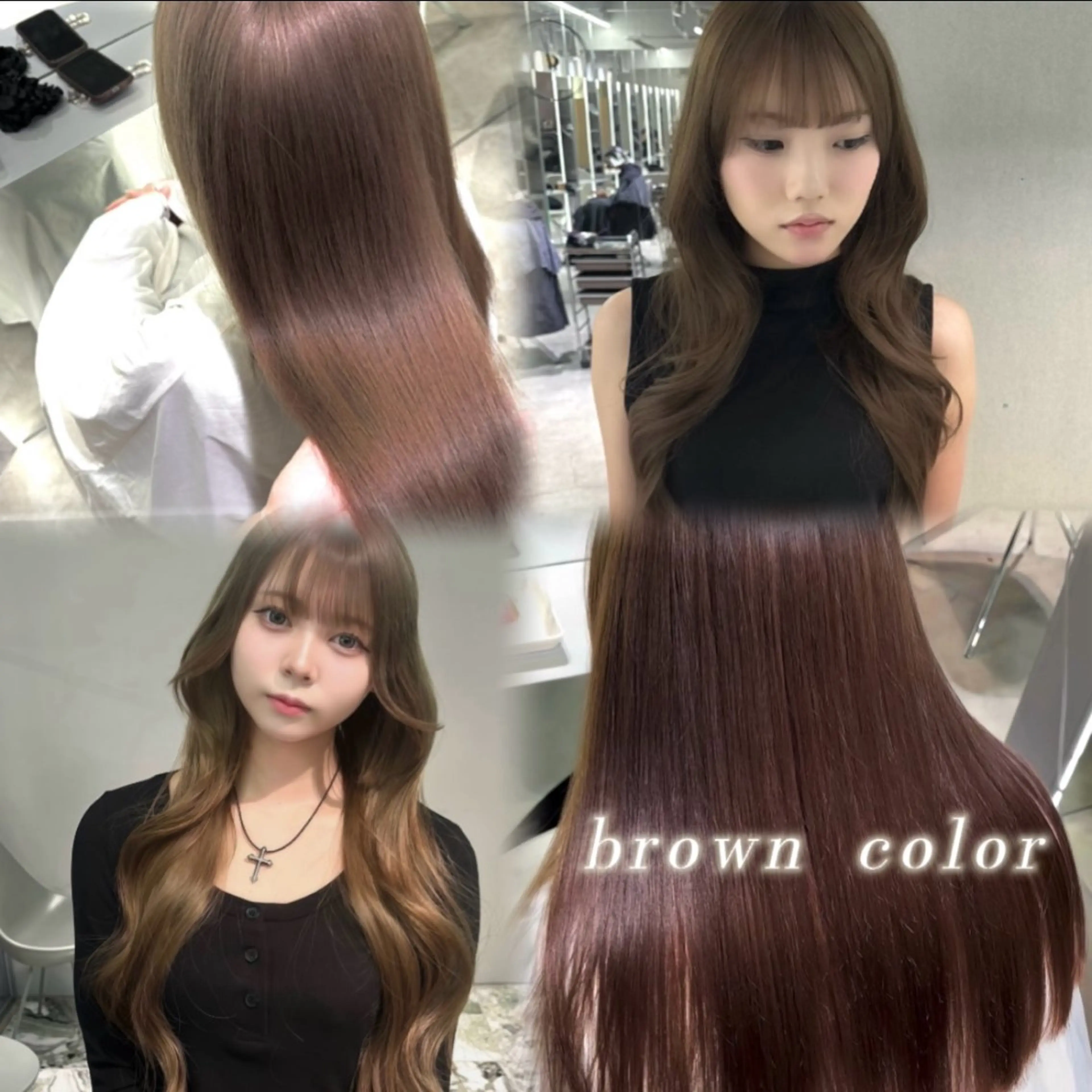 カラー ブラウンカラー 透明感カラー ヘアカラー 名古屋/レイヤー /RYOUICHI/のヘアスタイル