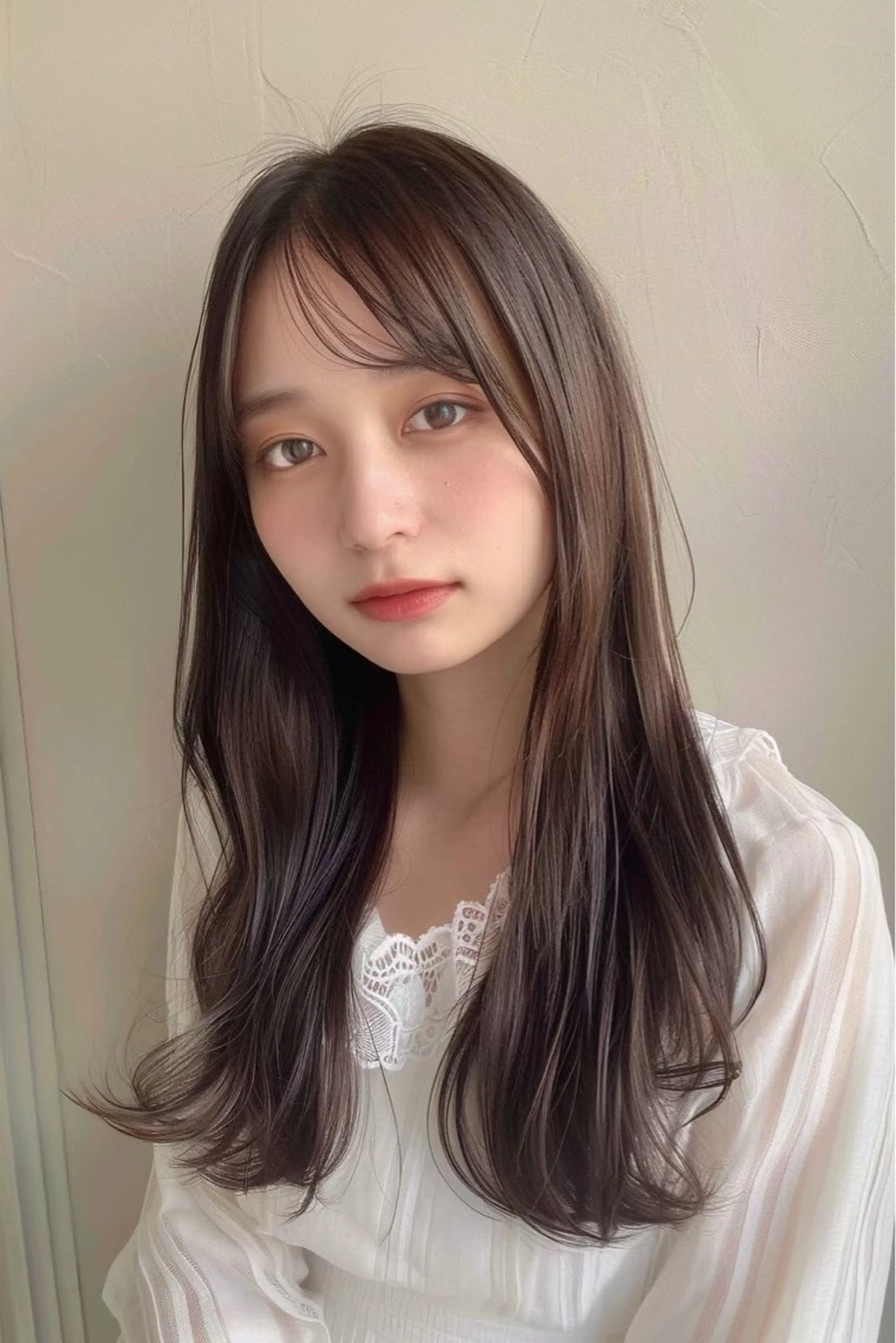 ロング カラー カット ヘアカラー トリートメント 【丁寧な施術】 似合せカラーYUTOのヘアスタイル