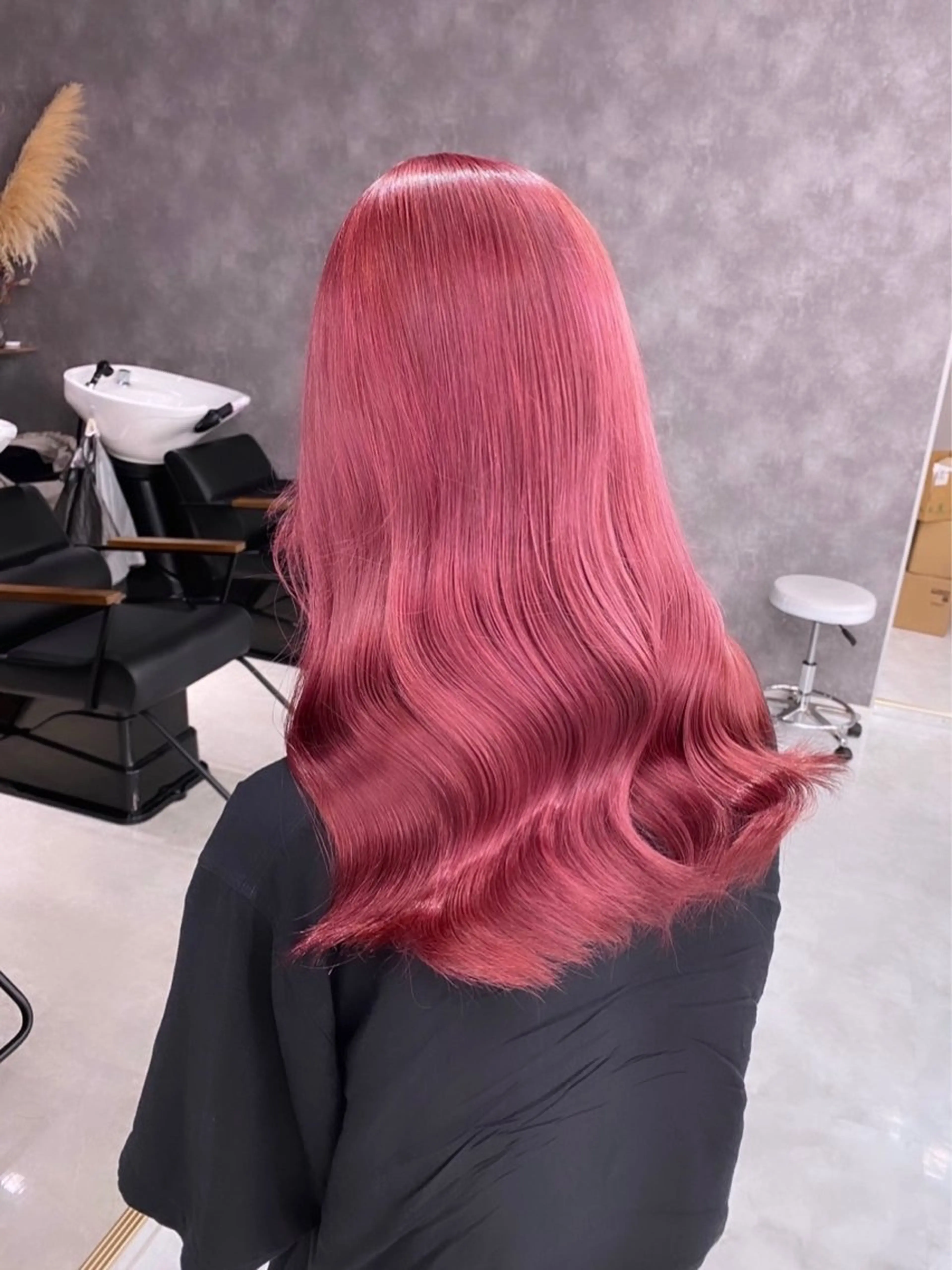 ロング カラー パーマ ヘアアレンジ メンズ SALOWIN所属・色落ちまでかわいい MASATOのヘアスタイル
