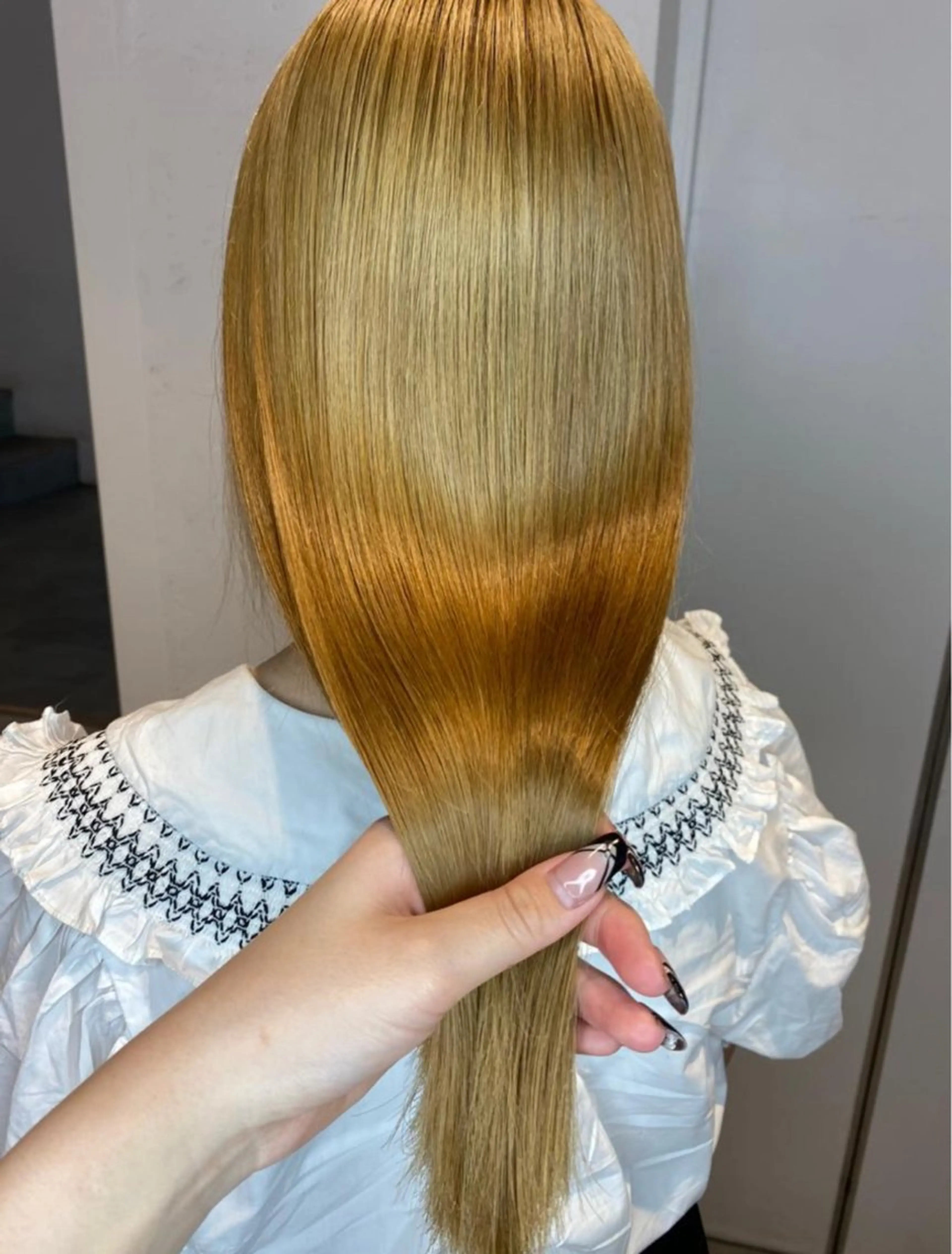 ロング カラー 縮毛矯正 ハイトーン/パーマ/ メンズ / 櫻本🌐のヘアスタイル