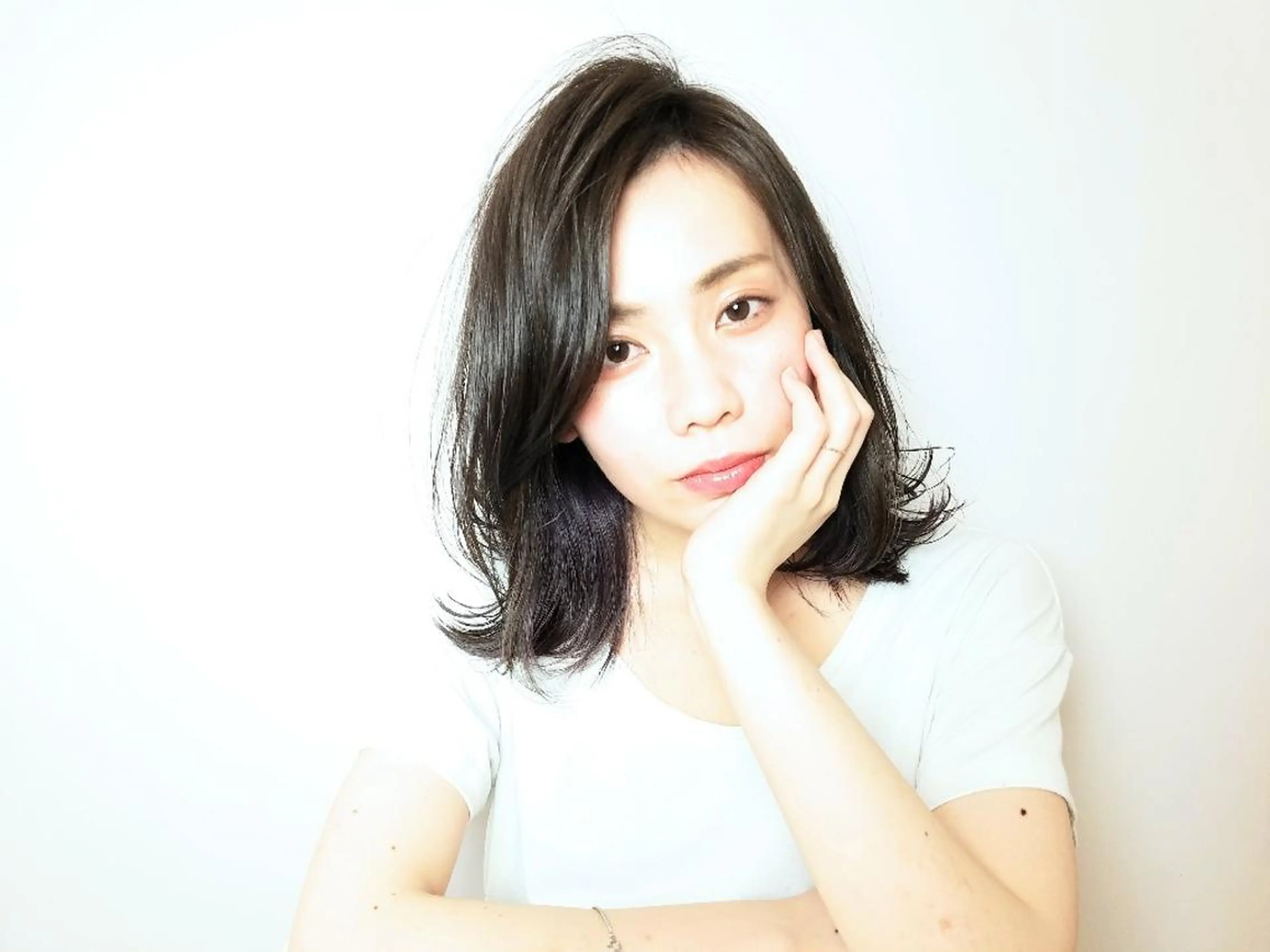 ミディアム ボブ ウルフ、ボブ美容師 今井のヘアスタイル