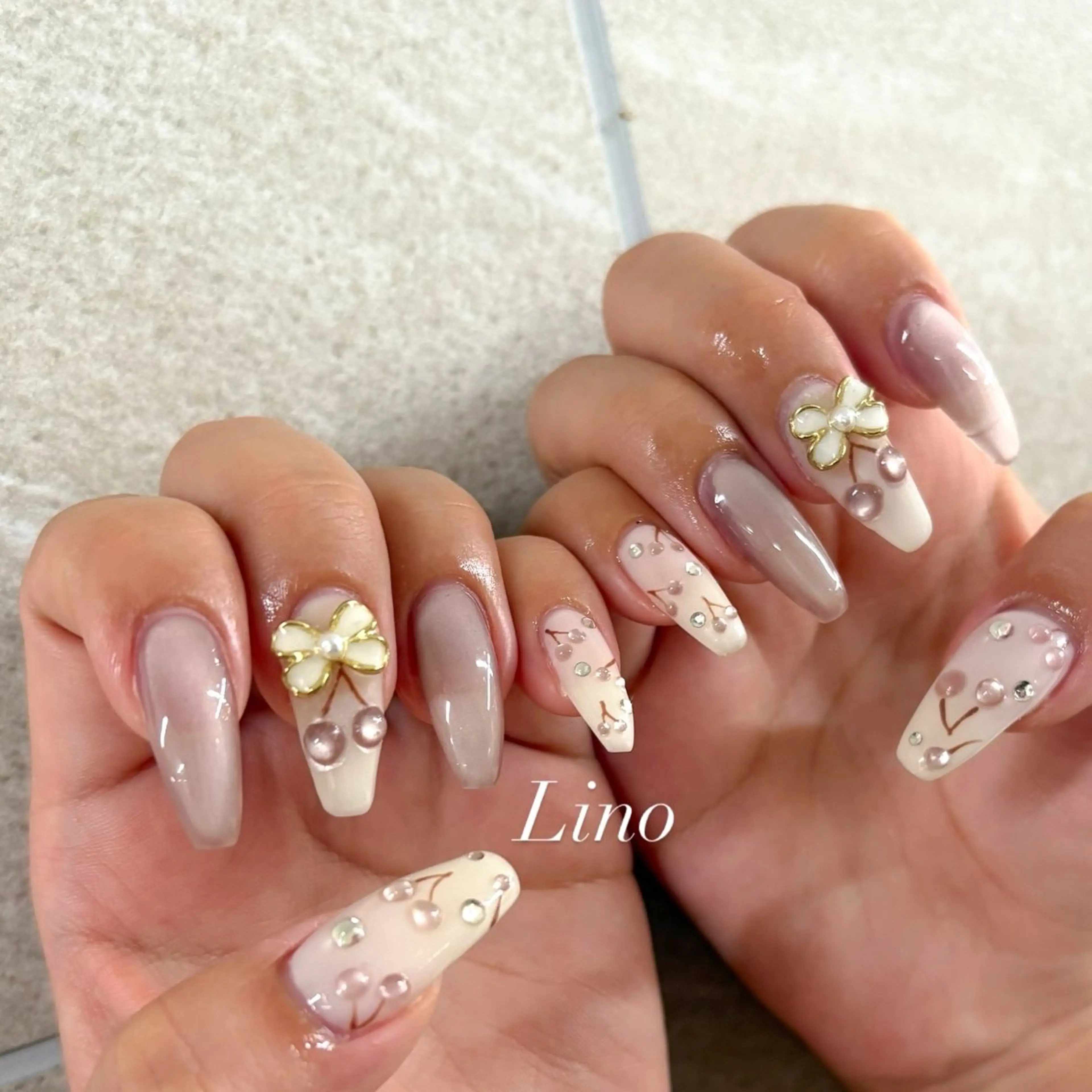 ネイル ハンドネイル ネイルサロンLino所属・Shibata Mamiのネイルデザイン