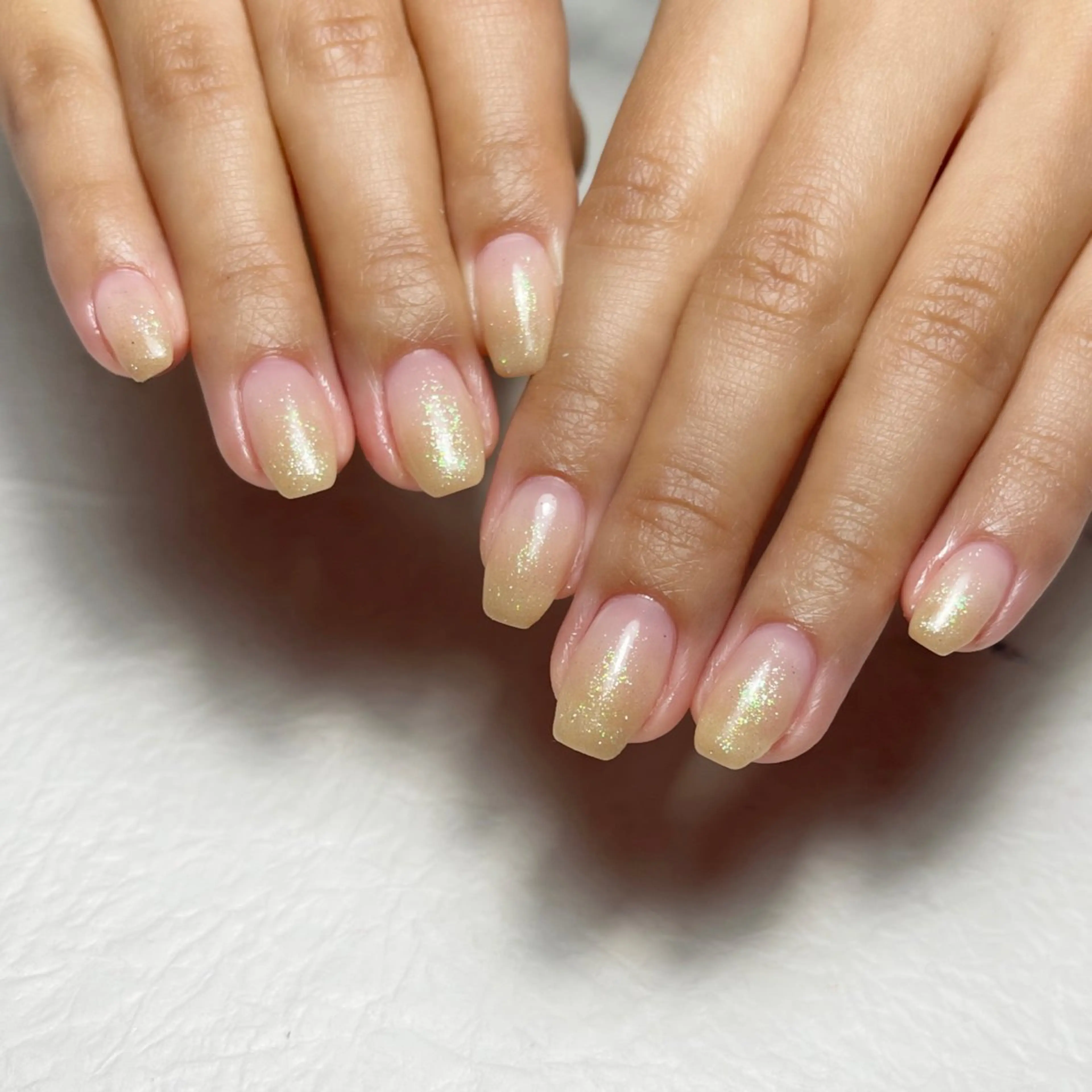 ネイル アートネイル フットネイル ジェルネイル グラデーション キラキラネイル Y nail なんば堀江店のネイルデザイン