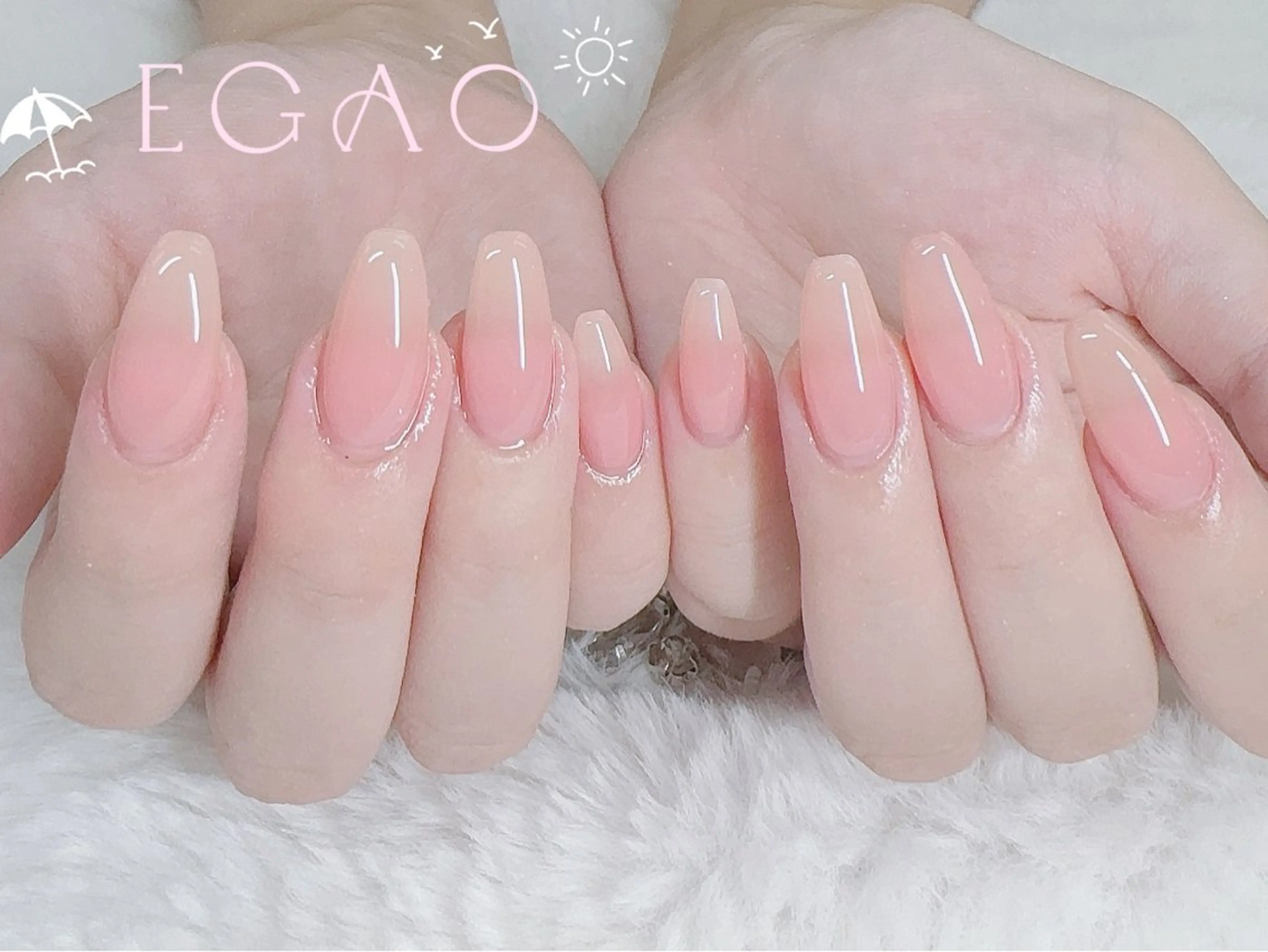 ネイル アートネイル フットネイル フレンチネイル ジェルネイル グラデーション ハンドネイル Egao Nail Salonのネイルデザイン