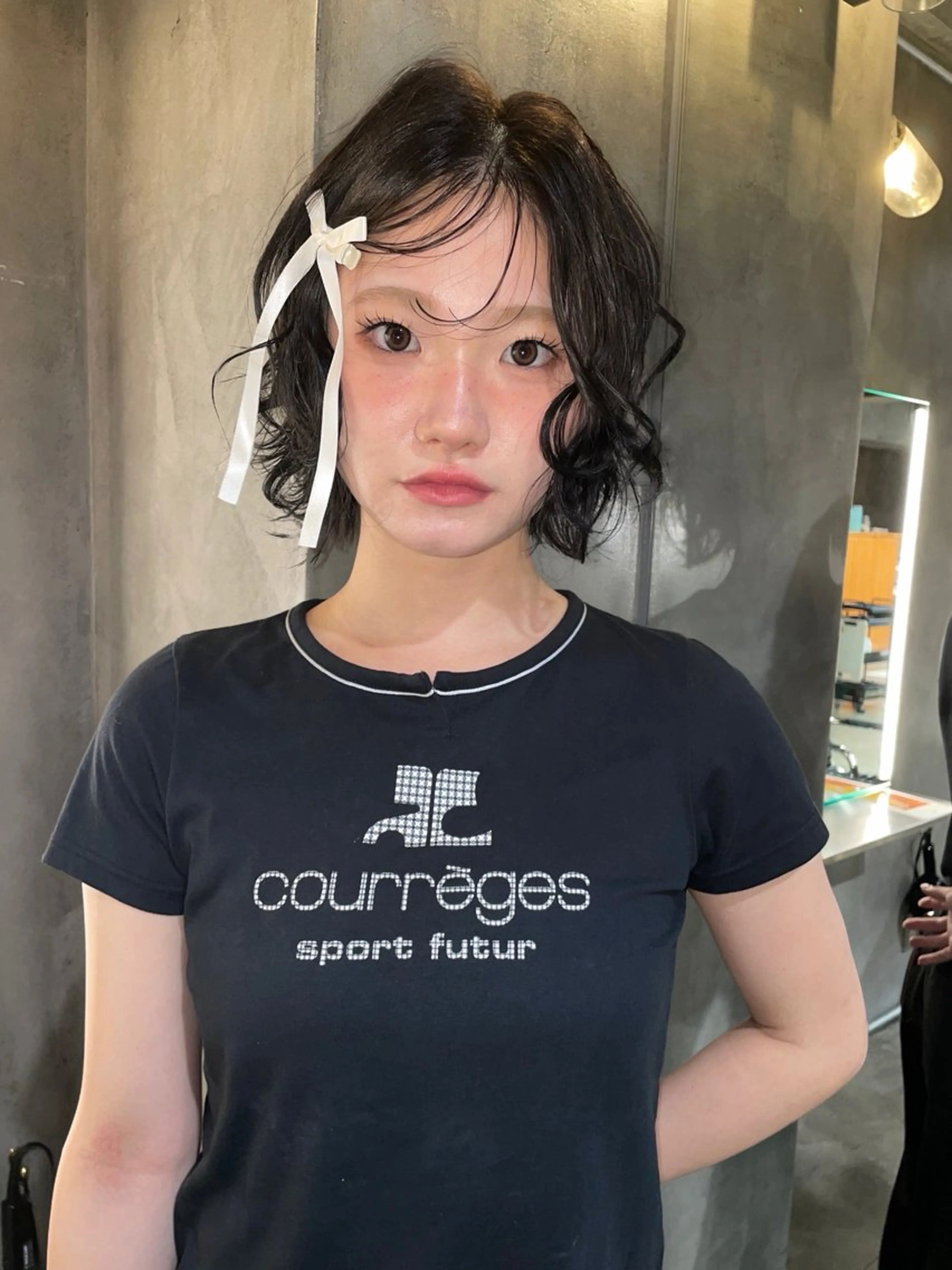 [営業後モデル]         🪸レディースカット+ワンカラー+ロイヤルトリートメント✨の写真