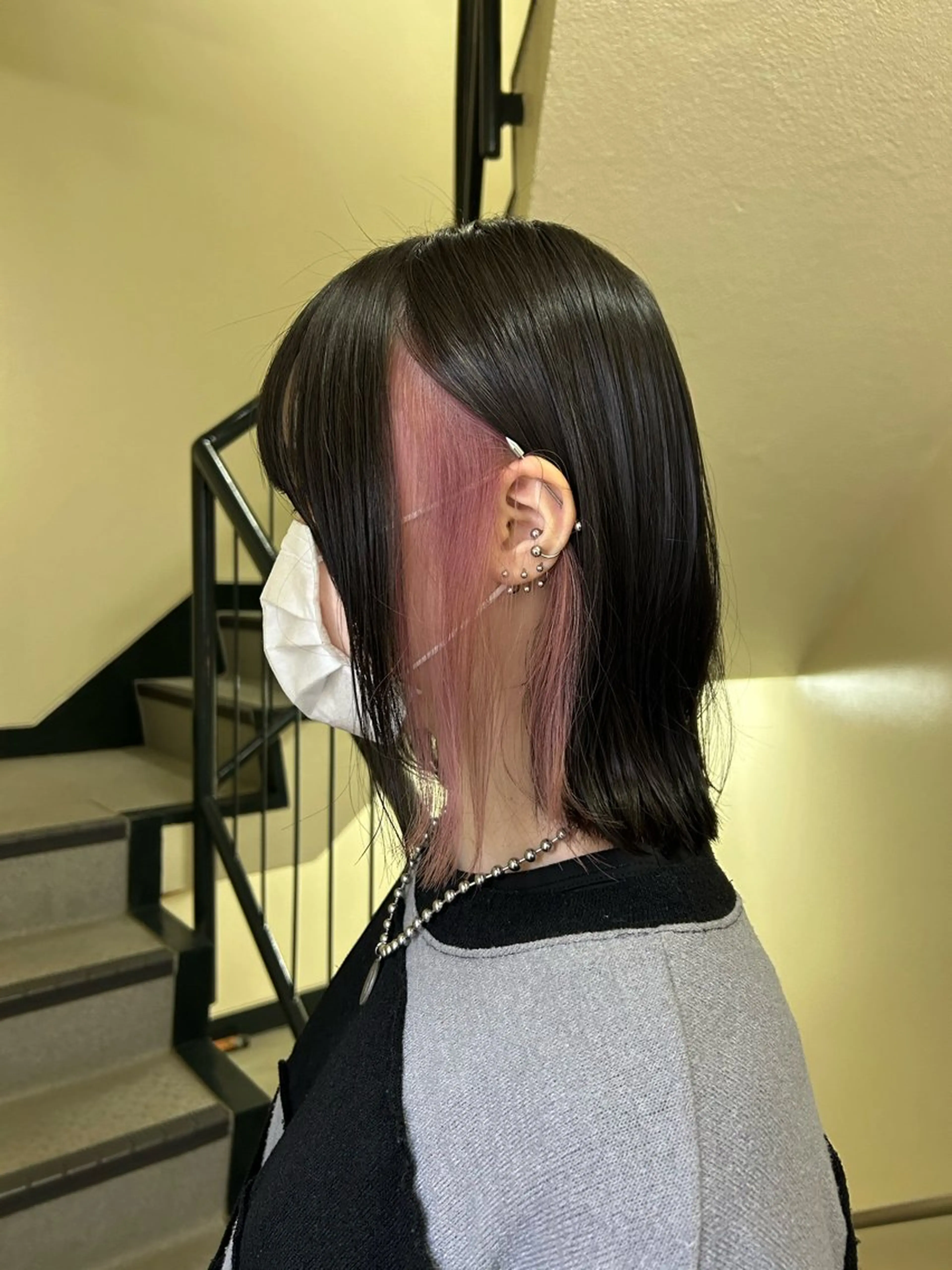 ミディアム カラー ☕️結【suii.】 ボブ/ヘアセット☕️のヘアスタイル