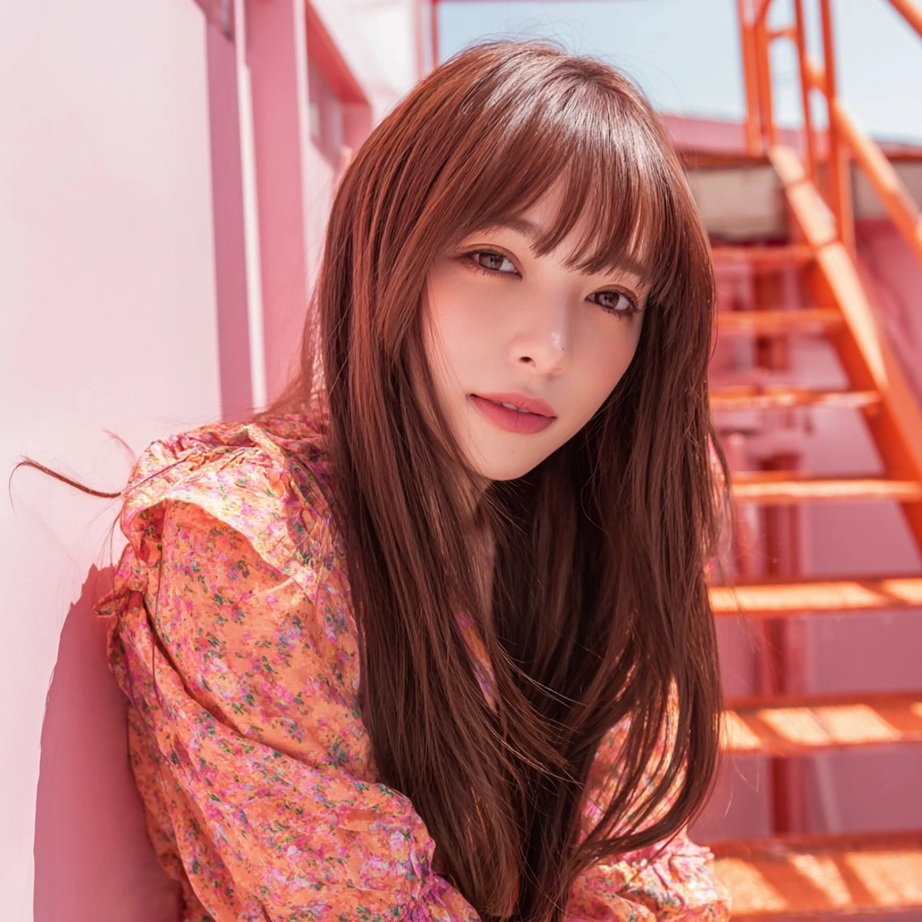 ロング 池袋/ダブルカラー GLADGE🩵のヘアスタイル