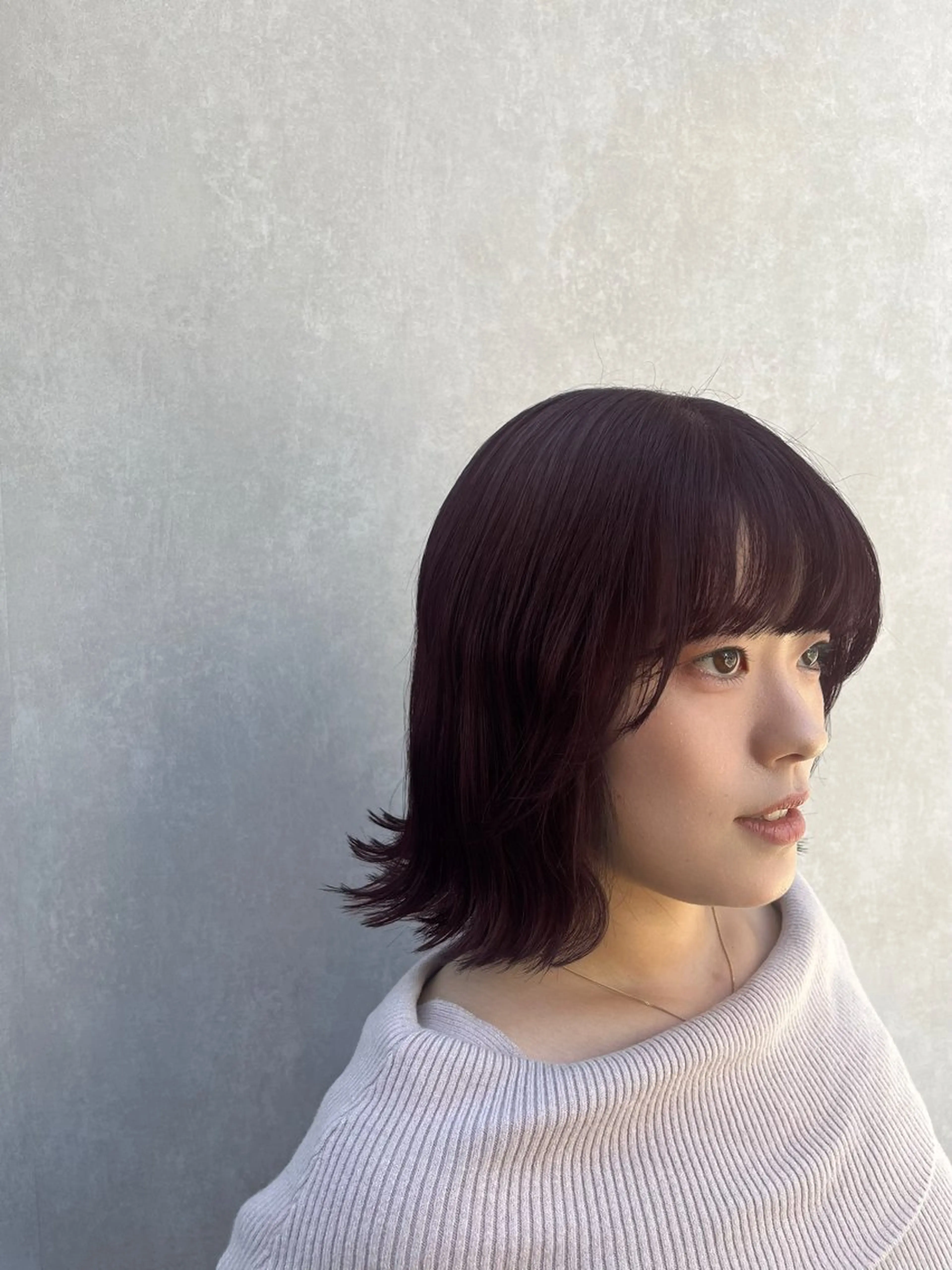 ミディアム 髪質改善 トリートメント ヘアカラー トリートメント ブリーチカラー特化 美容師/𝕐𝕌𝕀のヘアスタイル