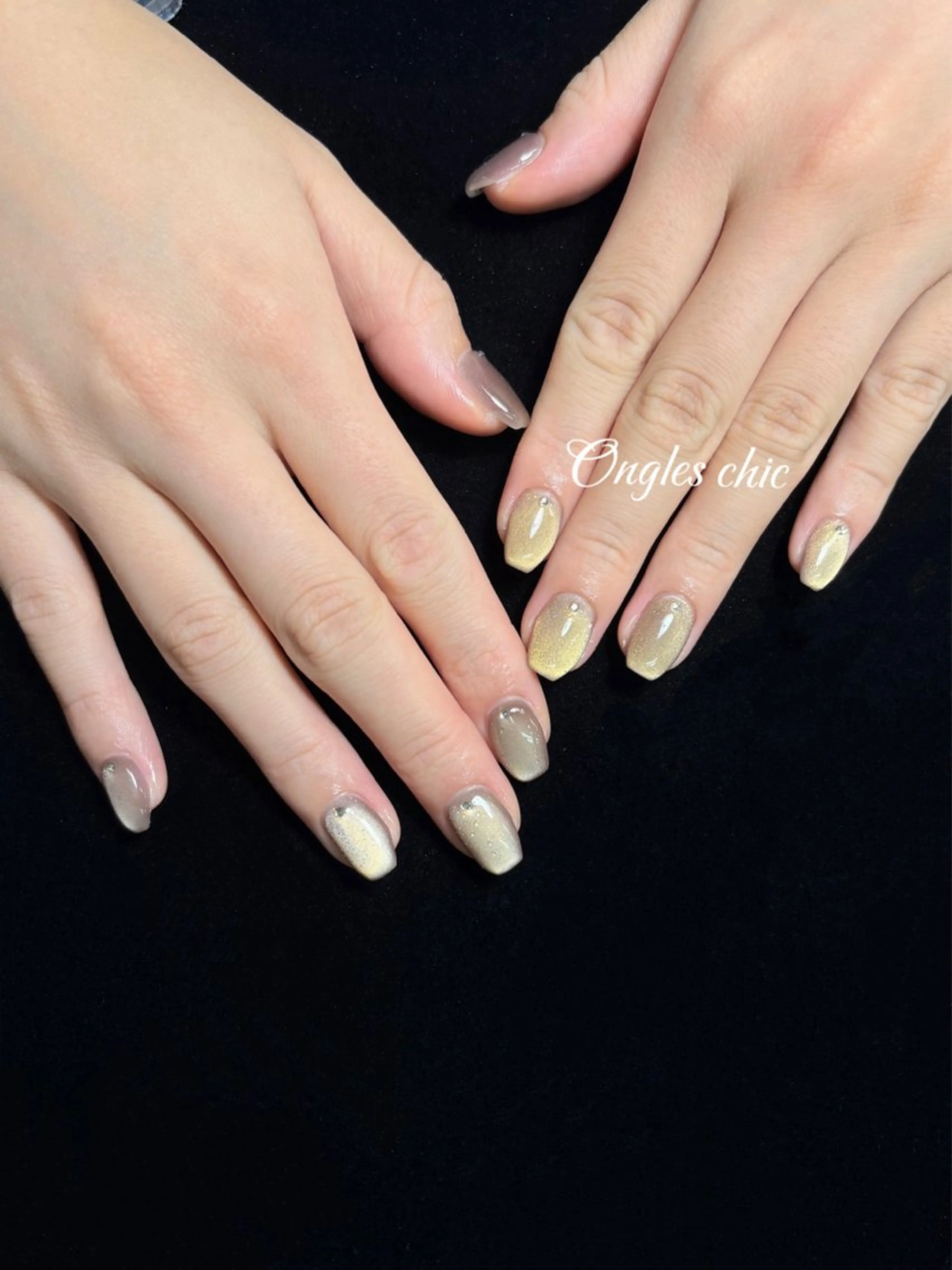 ネイル ハンドネイル ongles chicのネイルデザイン