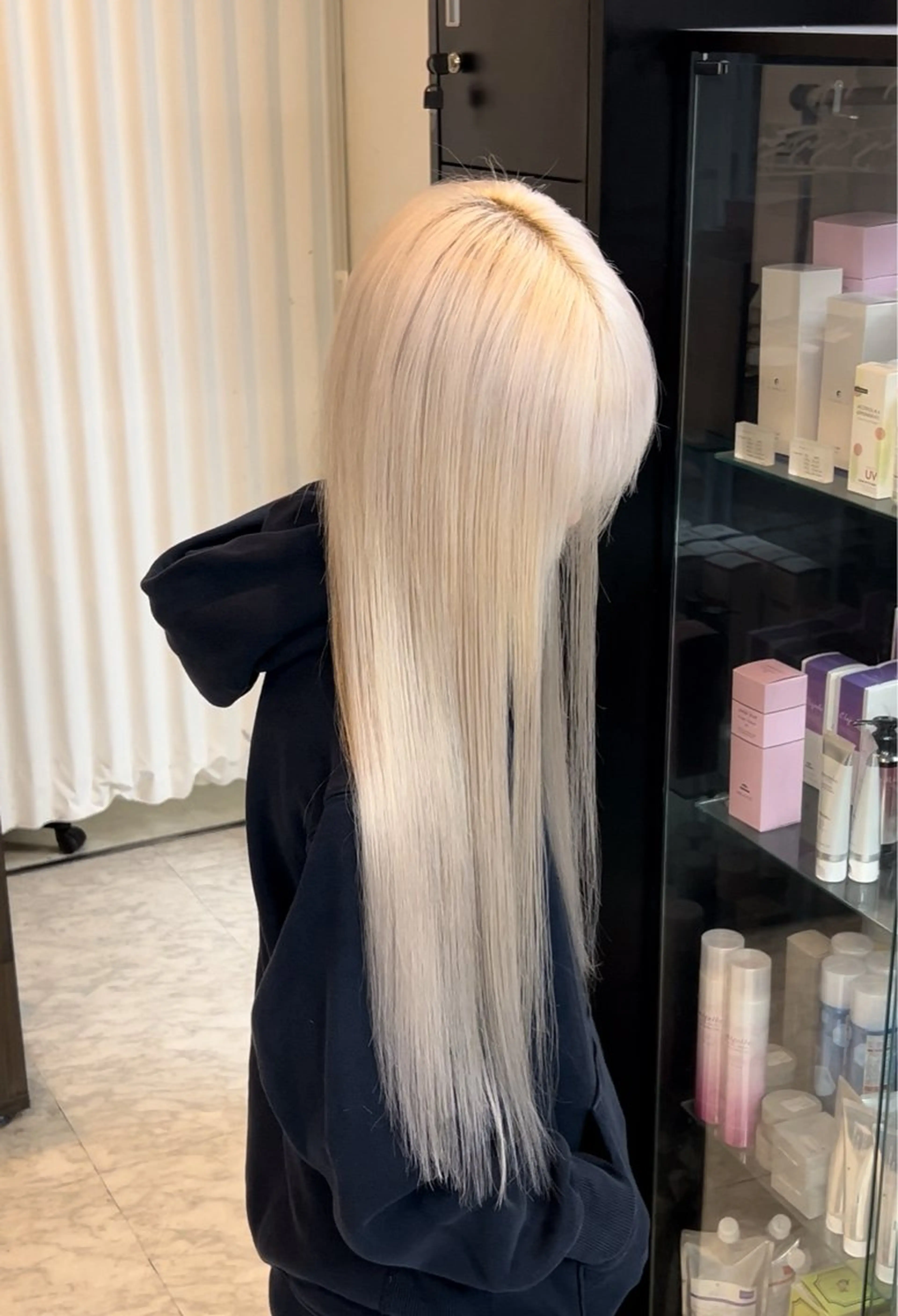 ロング エクステ パドゥプロン あんずのヘアスタイル