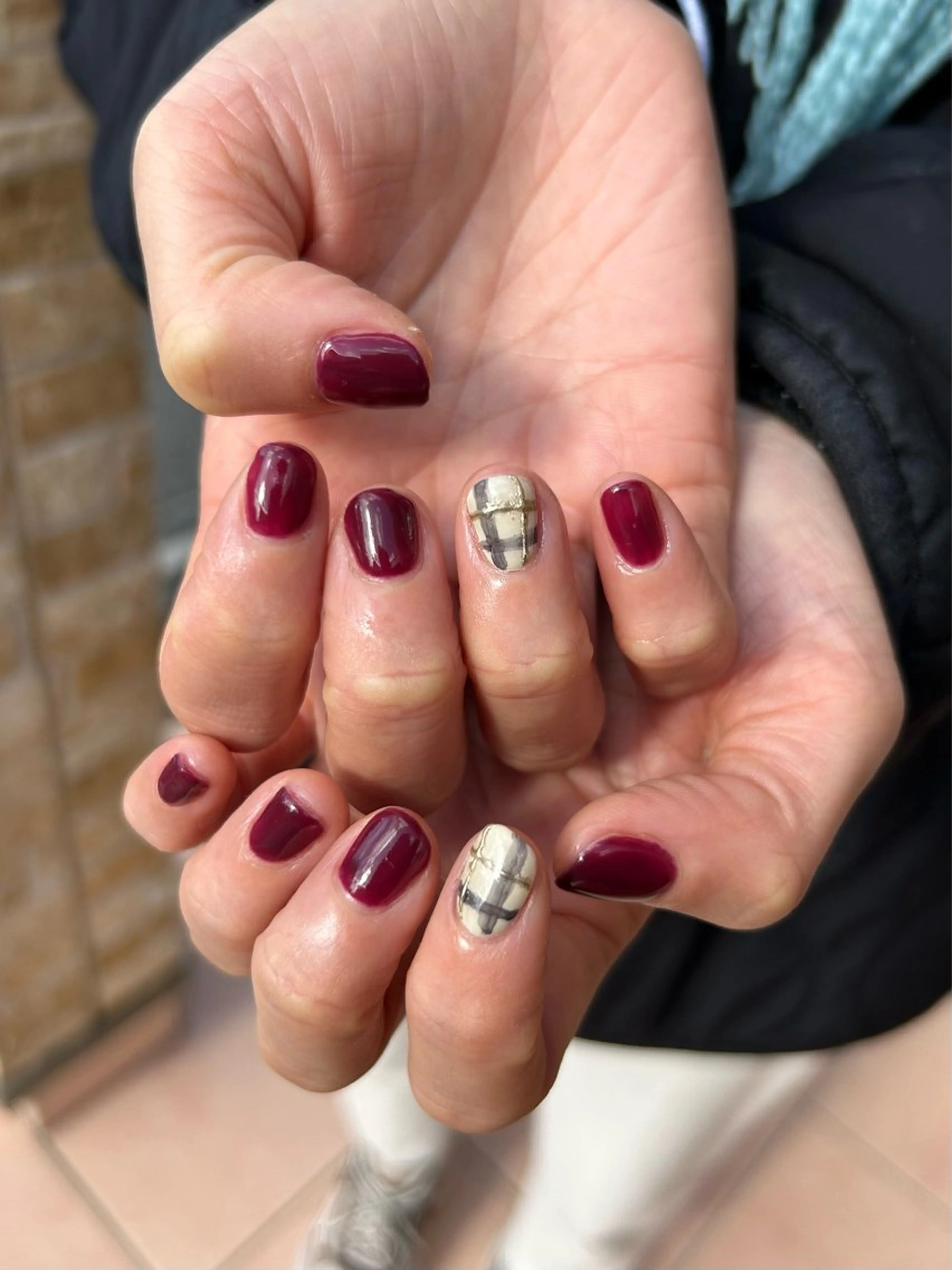 ネイル ボルドー nailsalon kiii'sのネイルデザイン