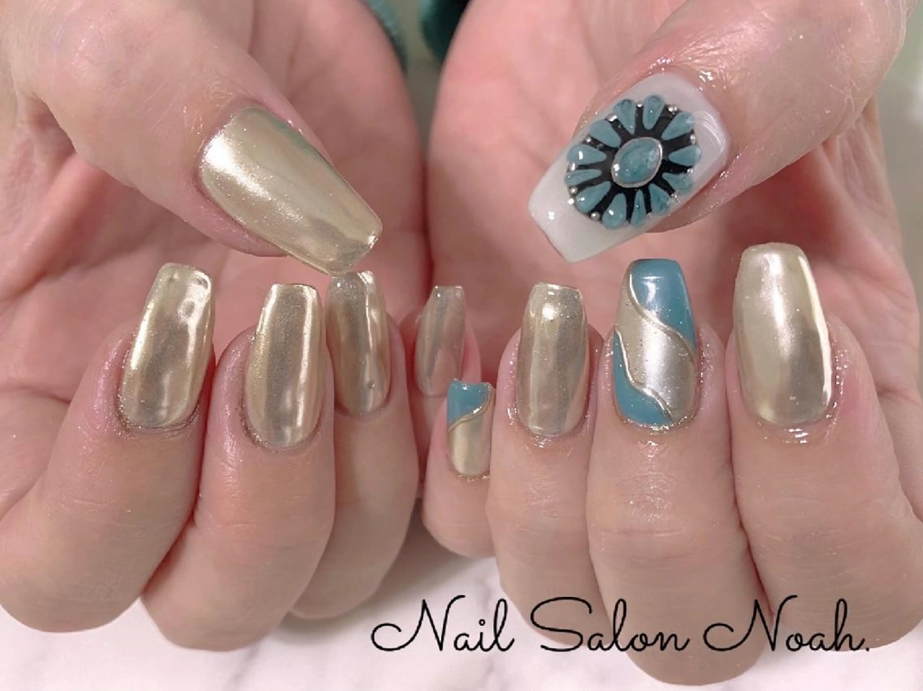 ネイル 持ち込み ハンドネイル Nail Salon Noah所属・Nail Salon Noah.のネイルデザイン